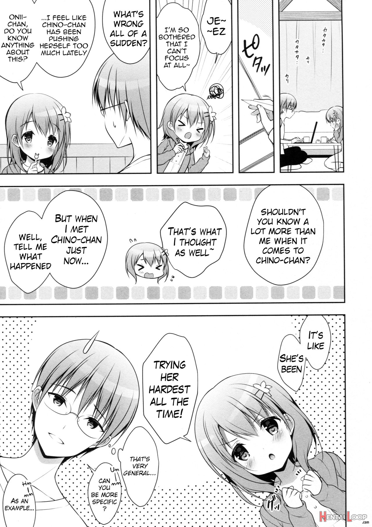 Chino-chan Wa Goshuushin Kokoa√ page 6