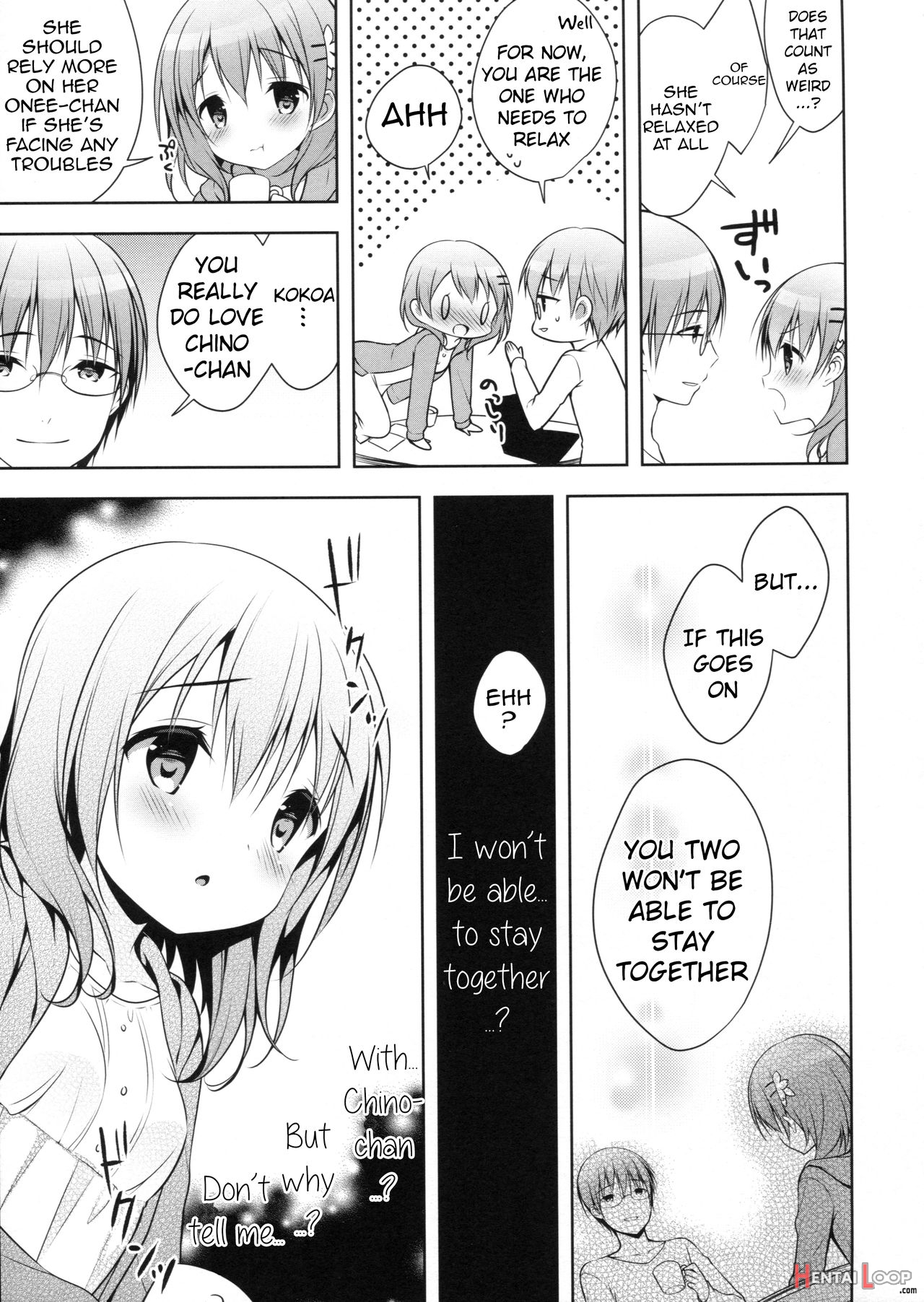 Chino-chan Wa Goshuushin Kokoa√ page 8