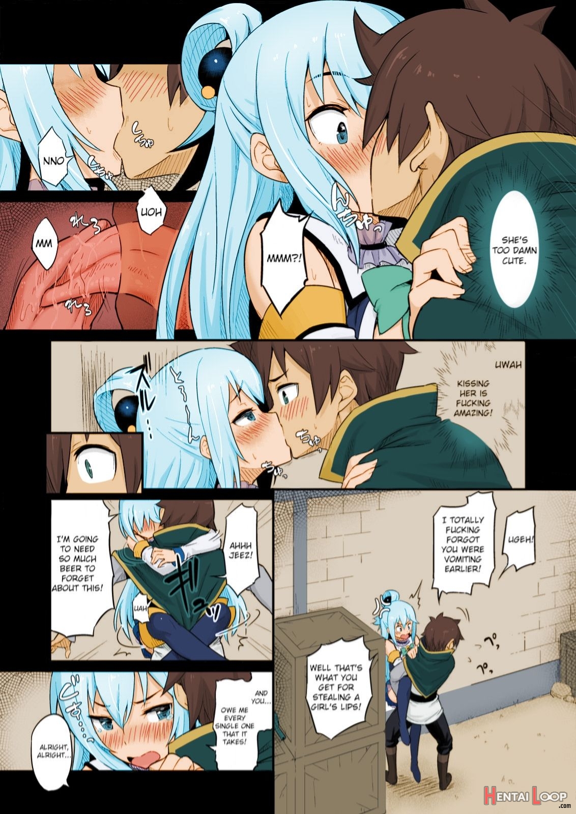 Damegami-sama Wa Nomisugi Ni Gochuui O! – Colorized page 16