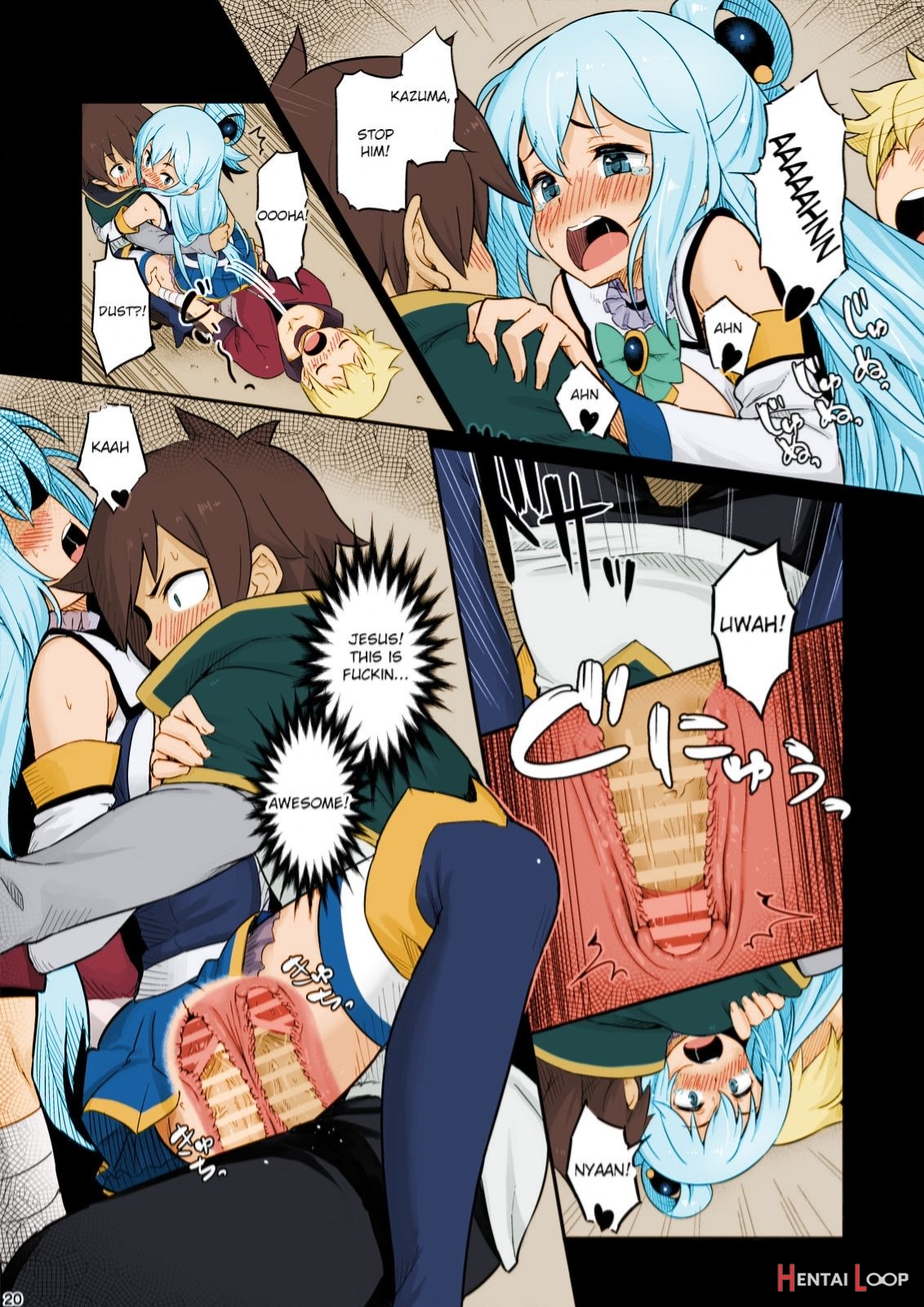 Damegami-sama Wa Nomisugi Ni Gochuui O! – Colorized page 21