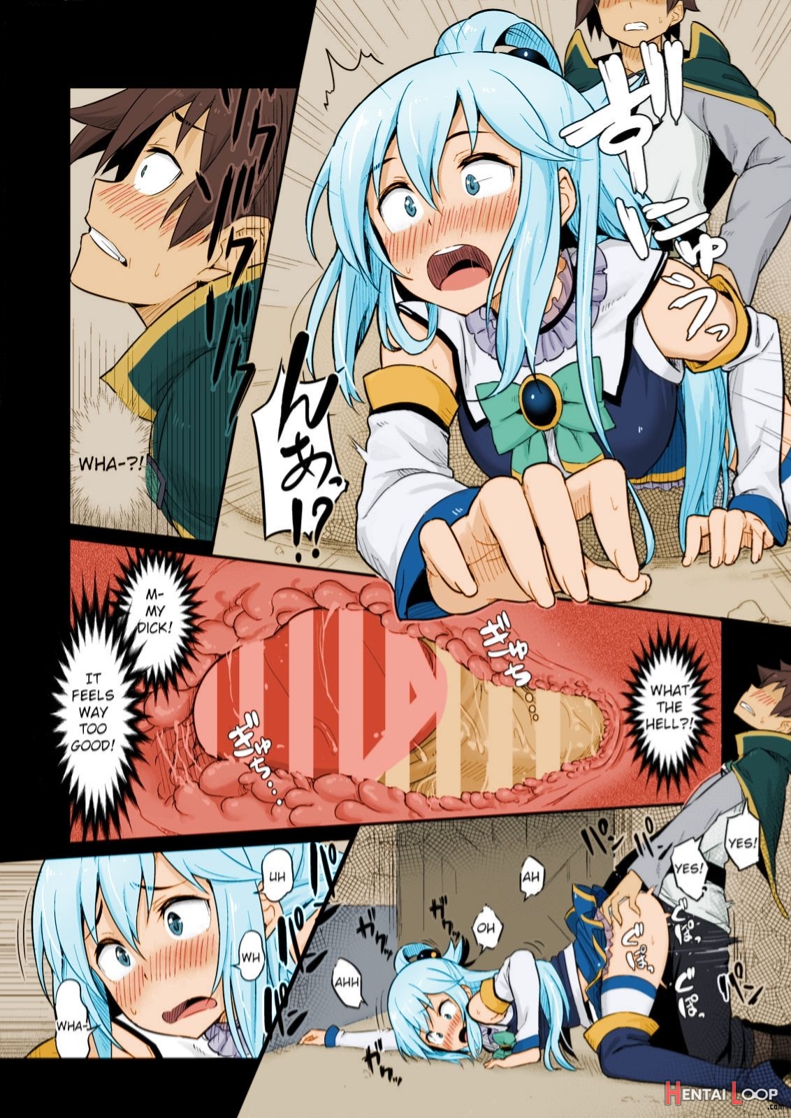 Damegami-sama Wa Nomisugi Ni Gochuui O! – Colorized page 7