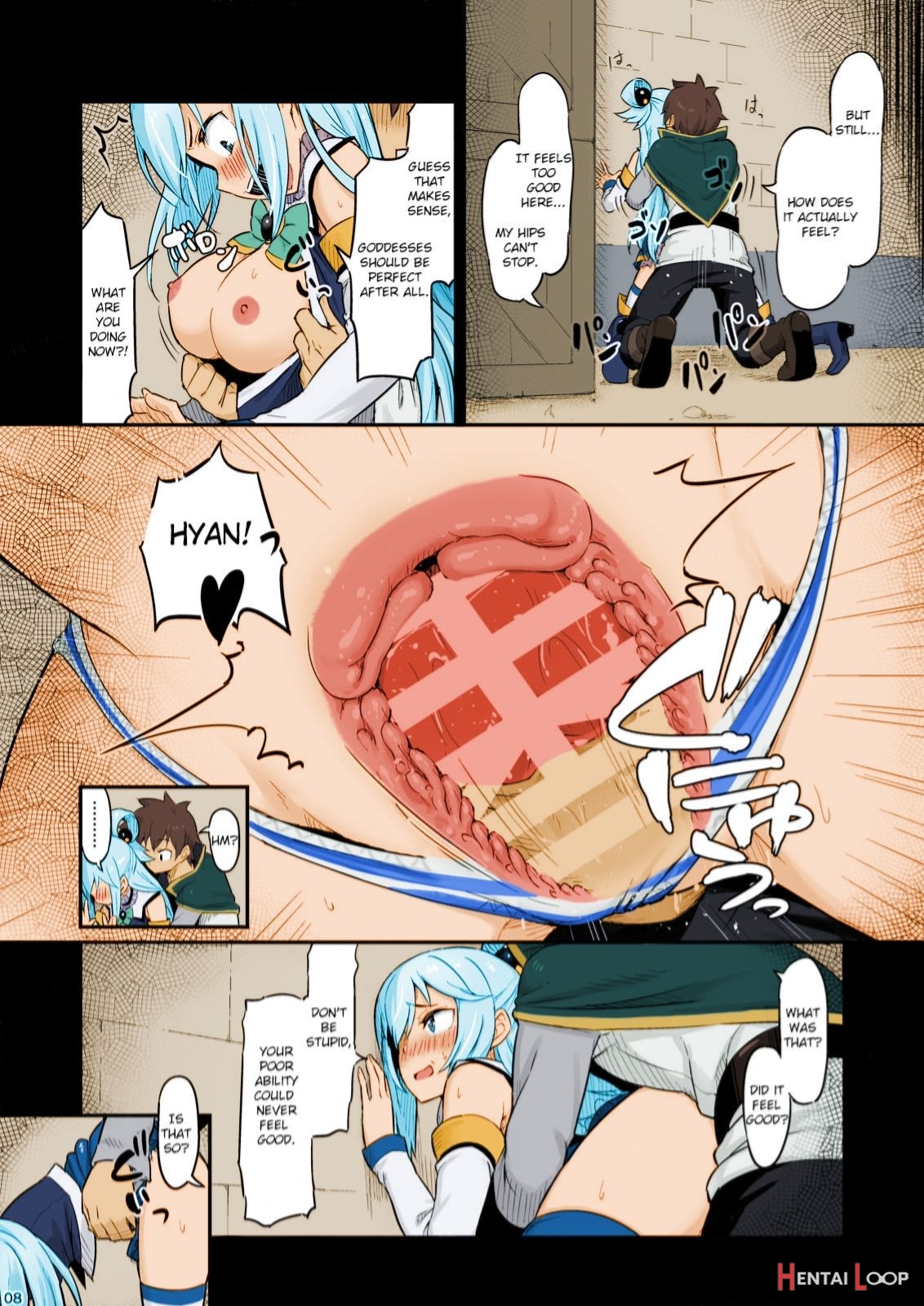 Damegami-sama Wa Nomisugi Ni Gochuui O! – Colorized page 9