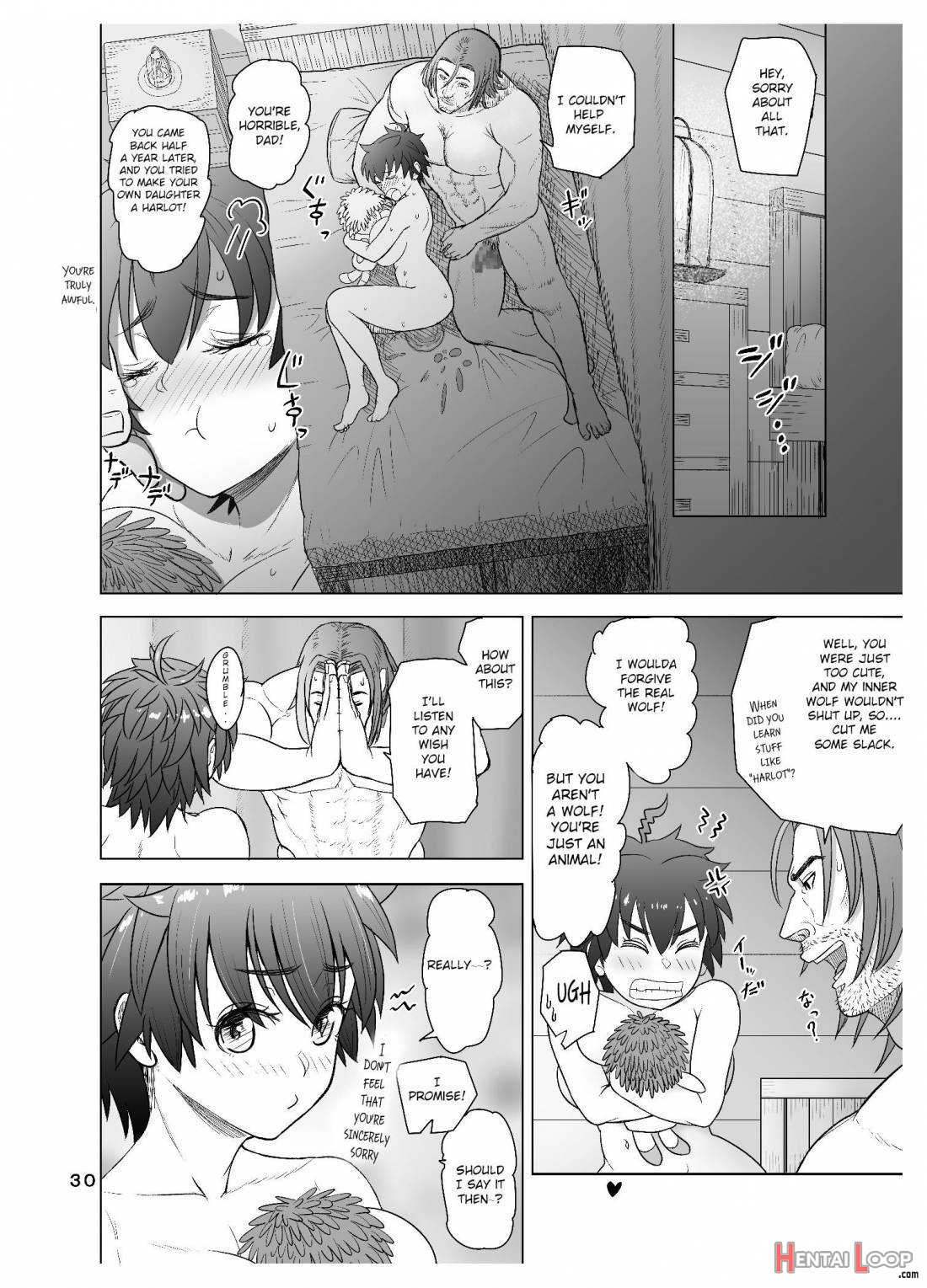 Datte Otoko Wa Kedamono Da Mono! Dai 1-wa Otou-san Wa Ookami-san? page 27