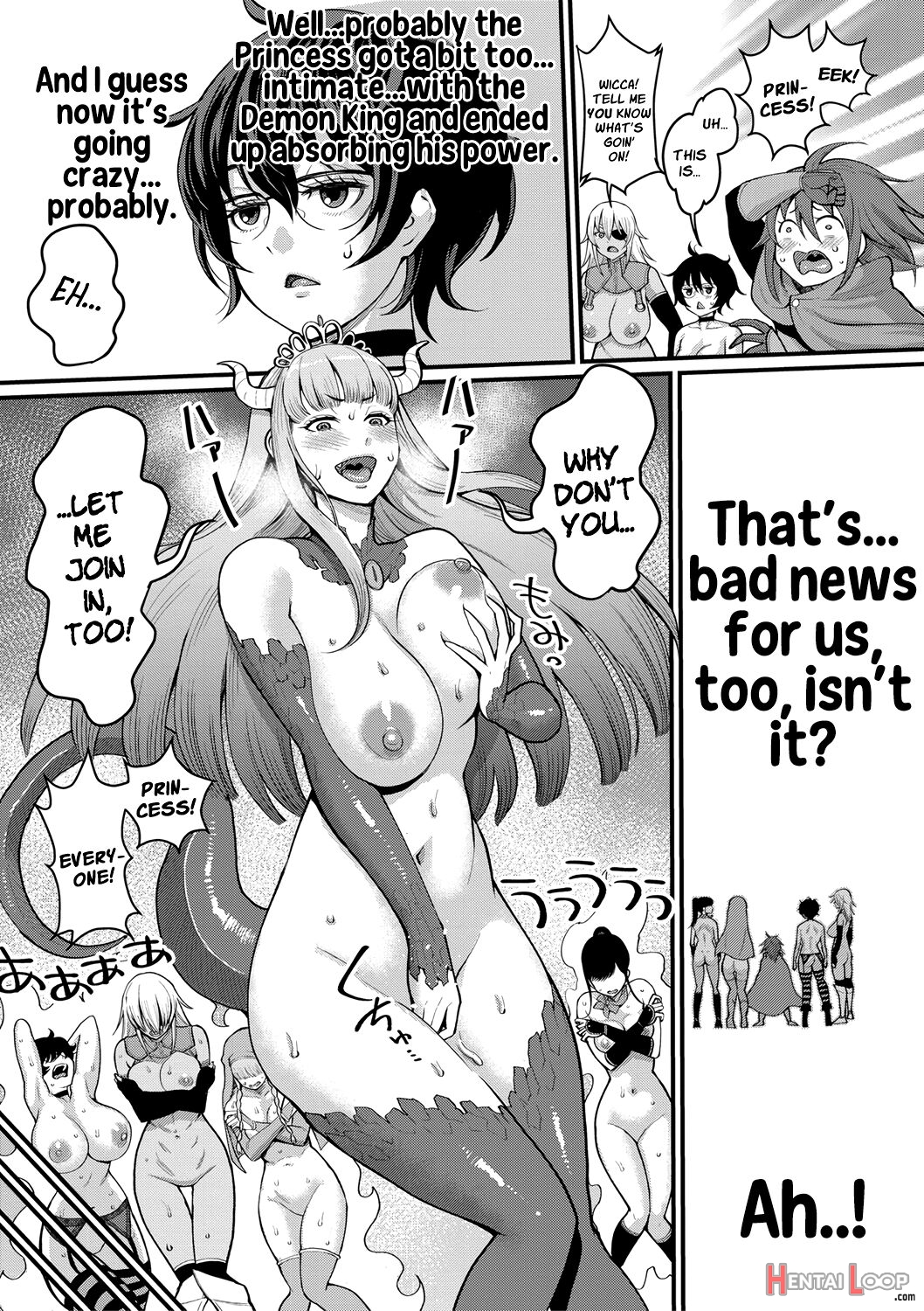 Dick Training Quest V ~me, The Succubus, Some Perverted Women, And A Cursed Princess~ page 18