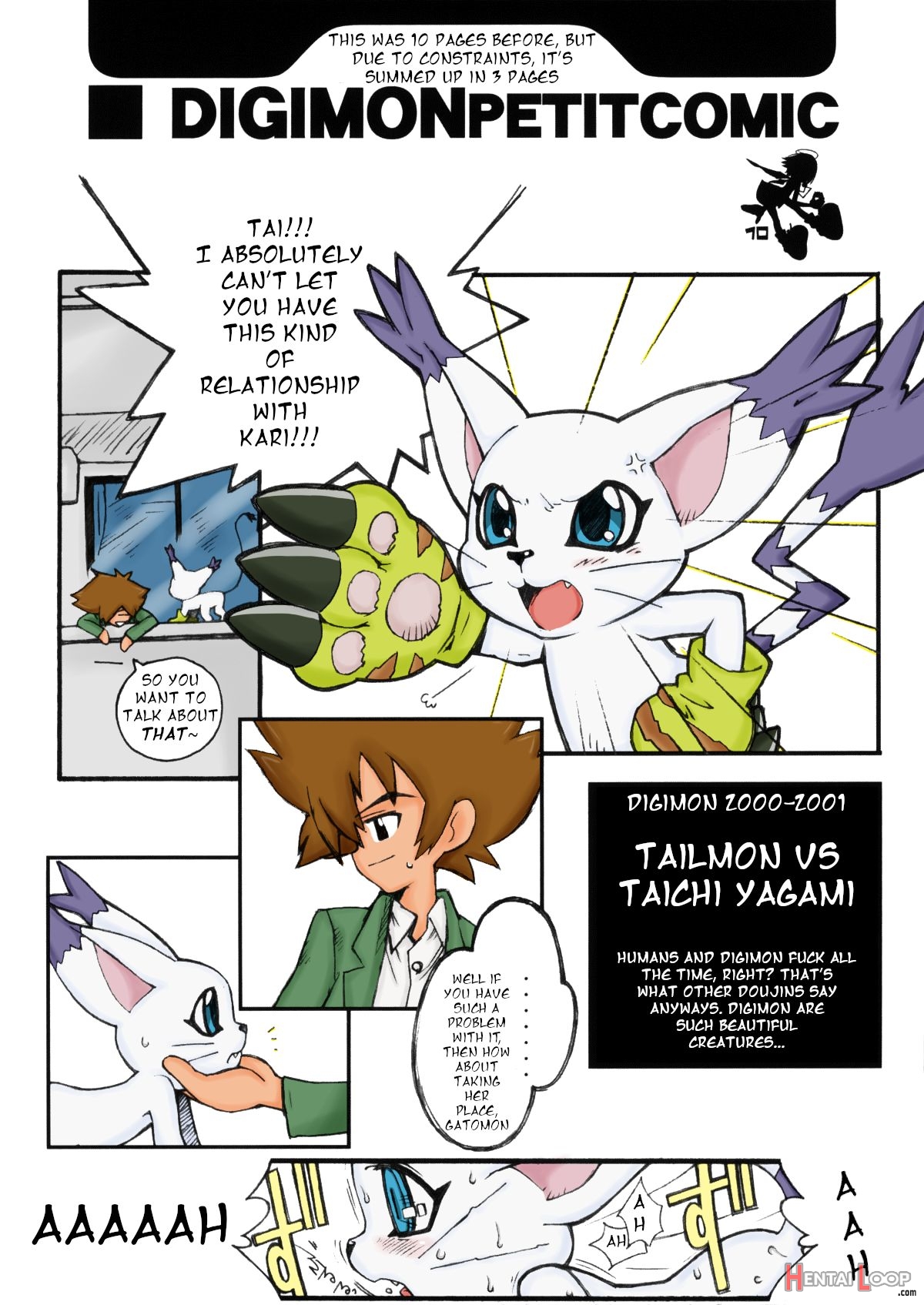 Digimon Queen 01+ – Colorized page 9