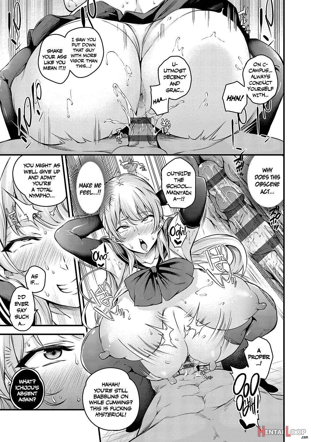 Disciplinary Committee President Ichijou’s Submission! + After page 21