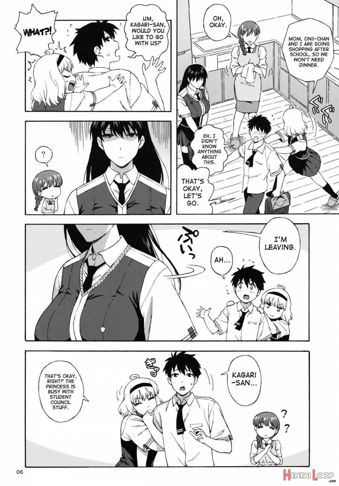 Doushichattano? Kagari-san page 4
