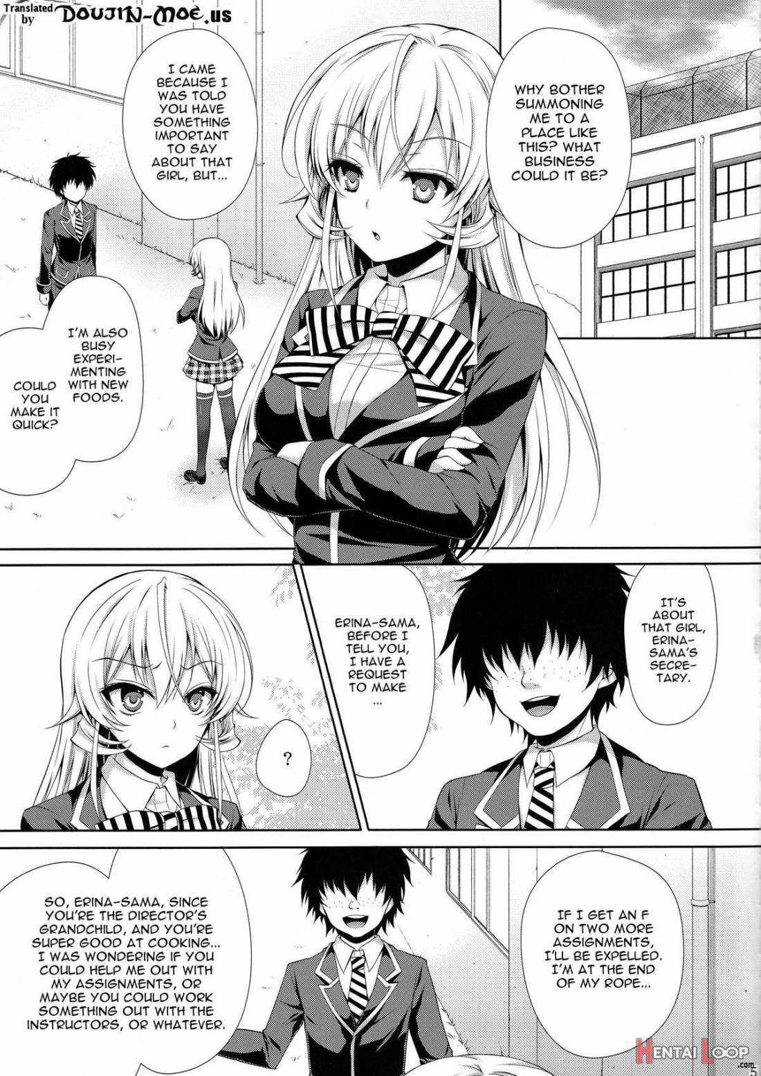 Erina-sama Wa Ore No Seidorei page 3