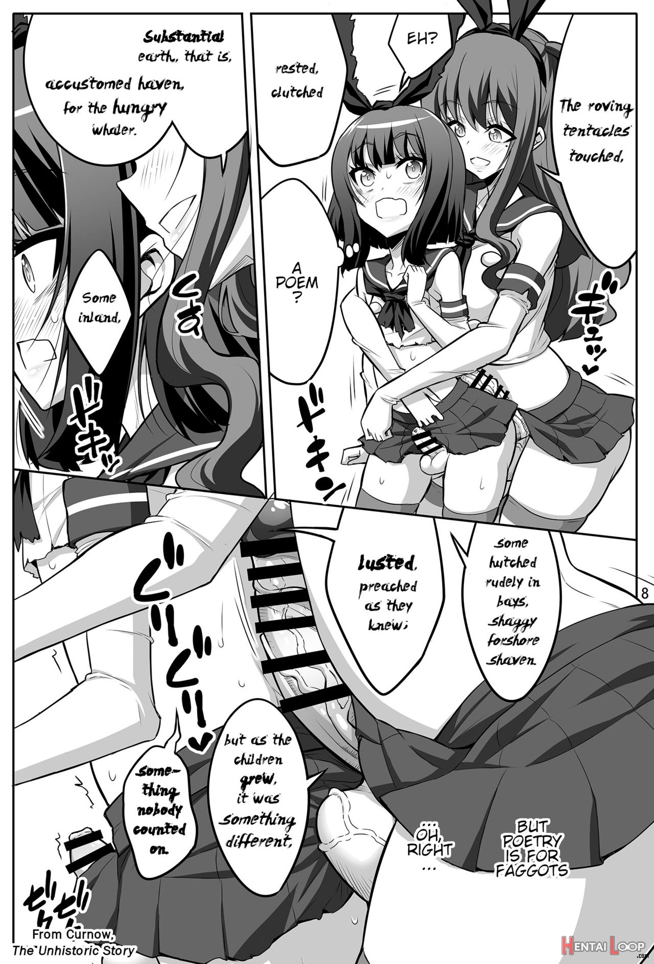 Futanari Onee-san X Trap: Reverse Anal Sex ♥ Girl Reduced To A Bitch page 17