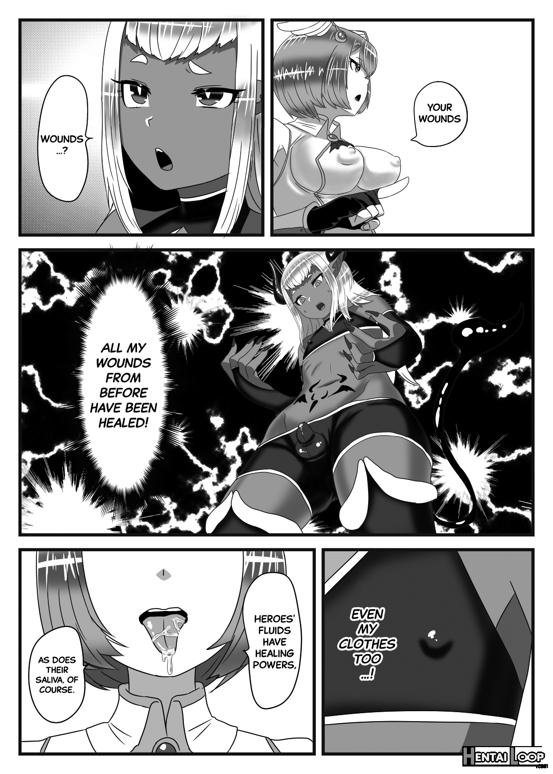 Futanari Yuusha No Maou Rouraku page 14