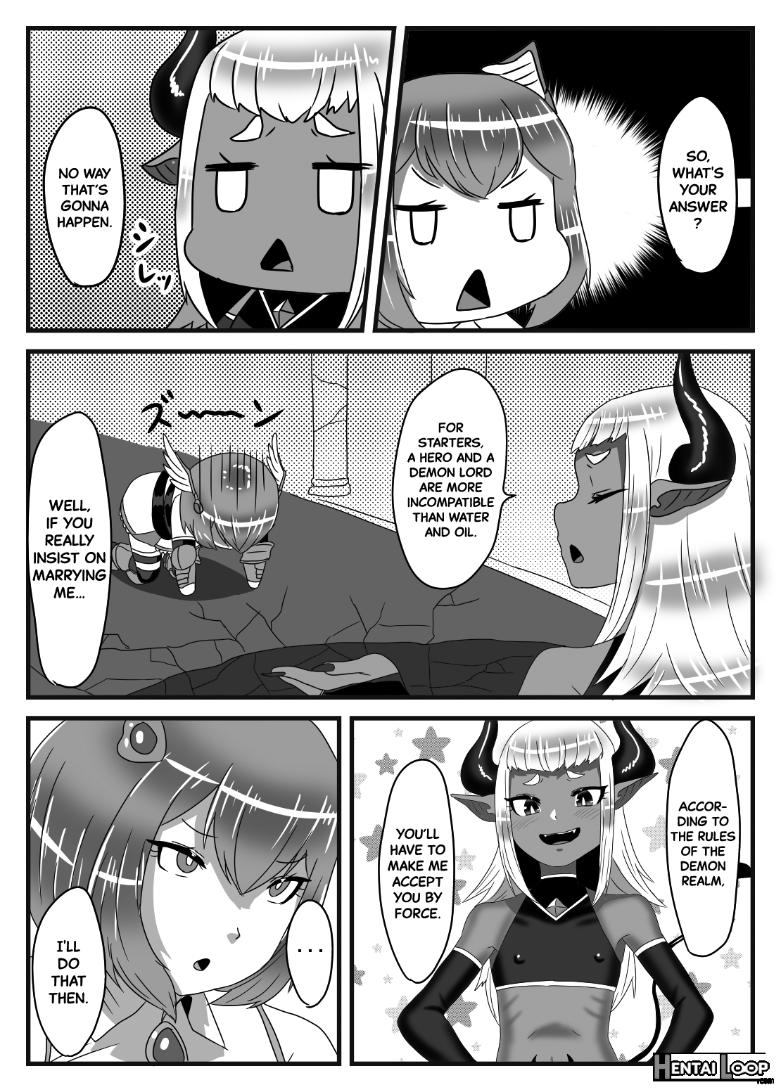 Futanari Yuusha No Maou Rouraku page 16