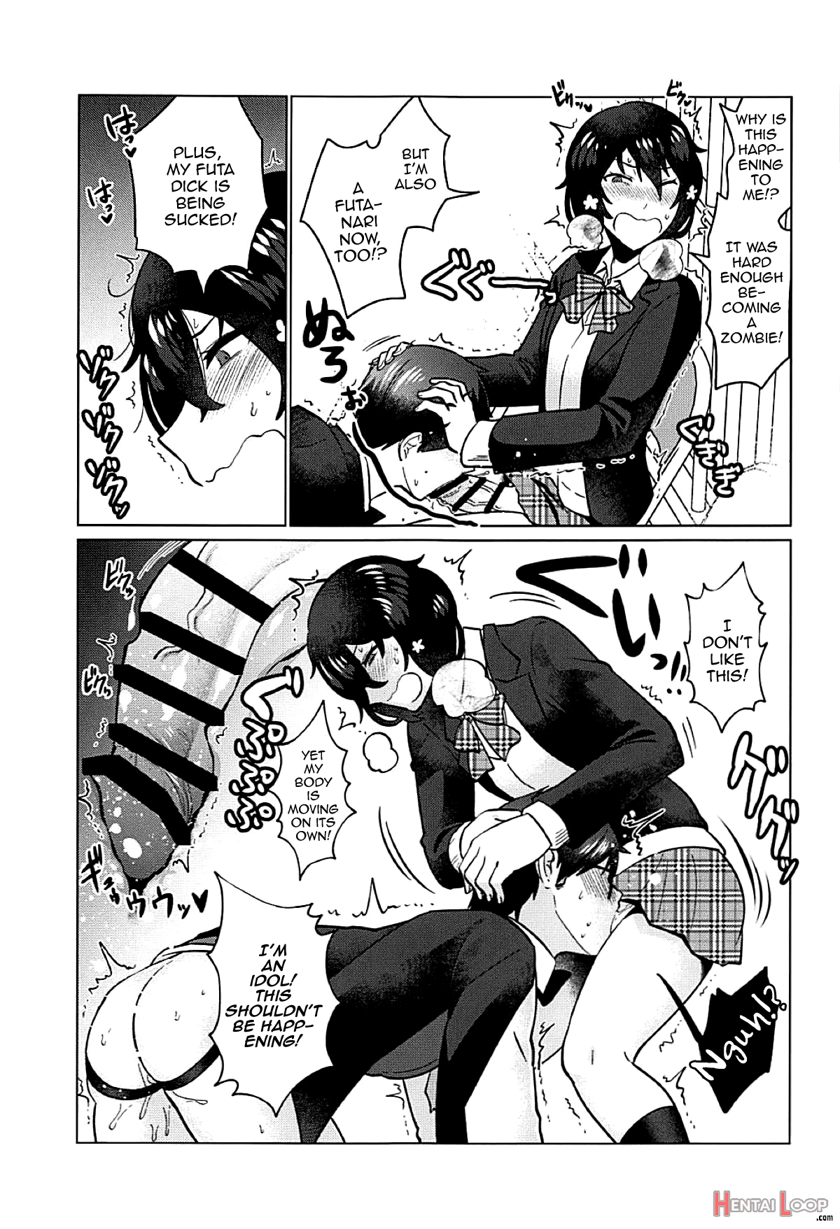 Futanari Zombie-tachi No Saga page 22