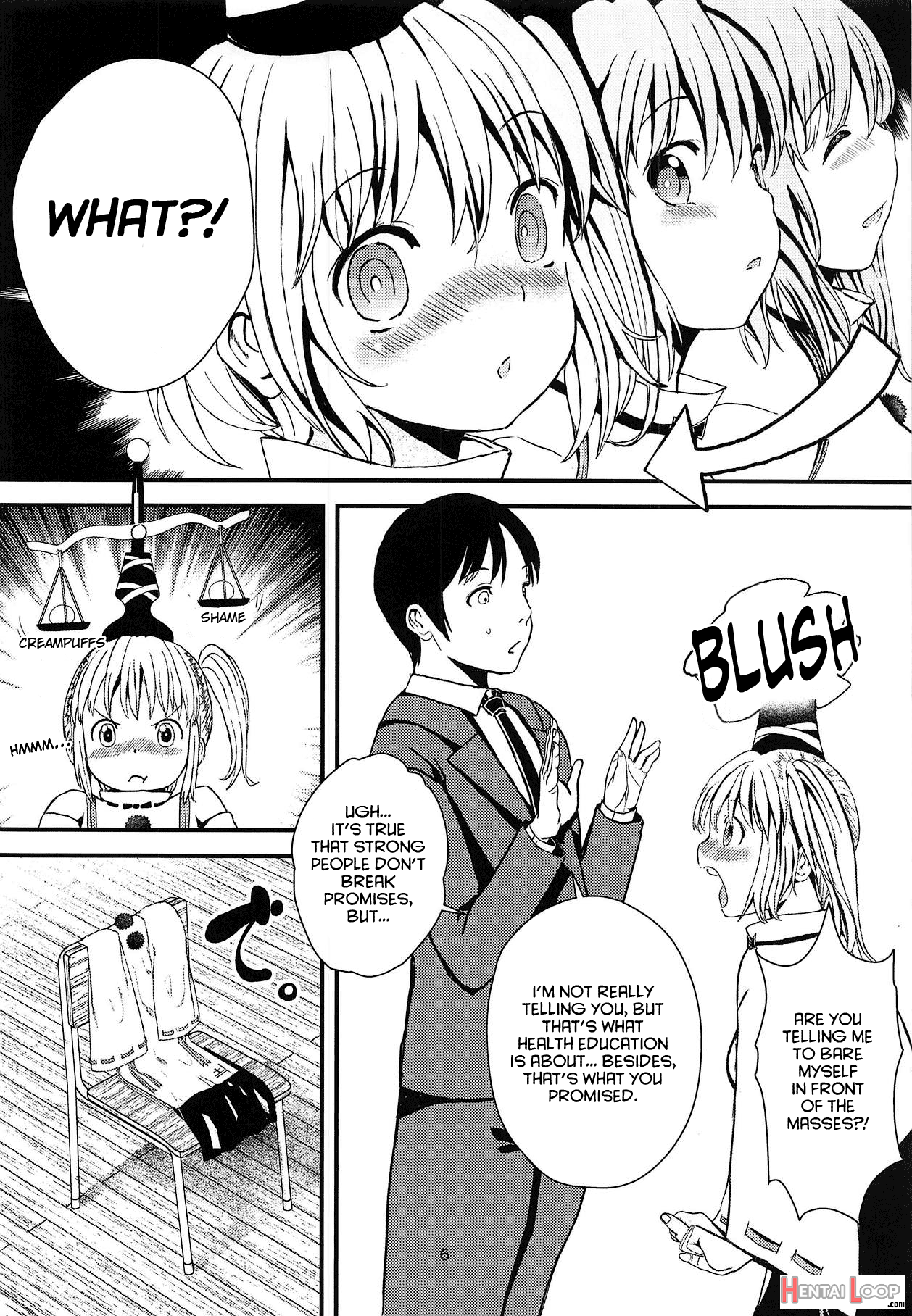 Futo-chan No! Hokentaiiku De Kikiippatsu!? page 4