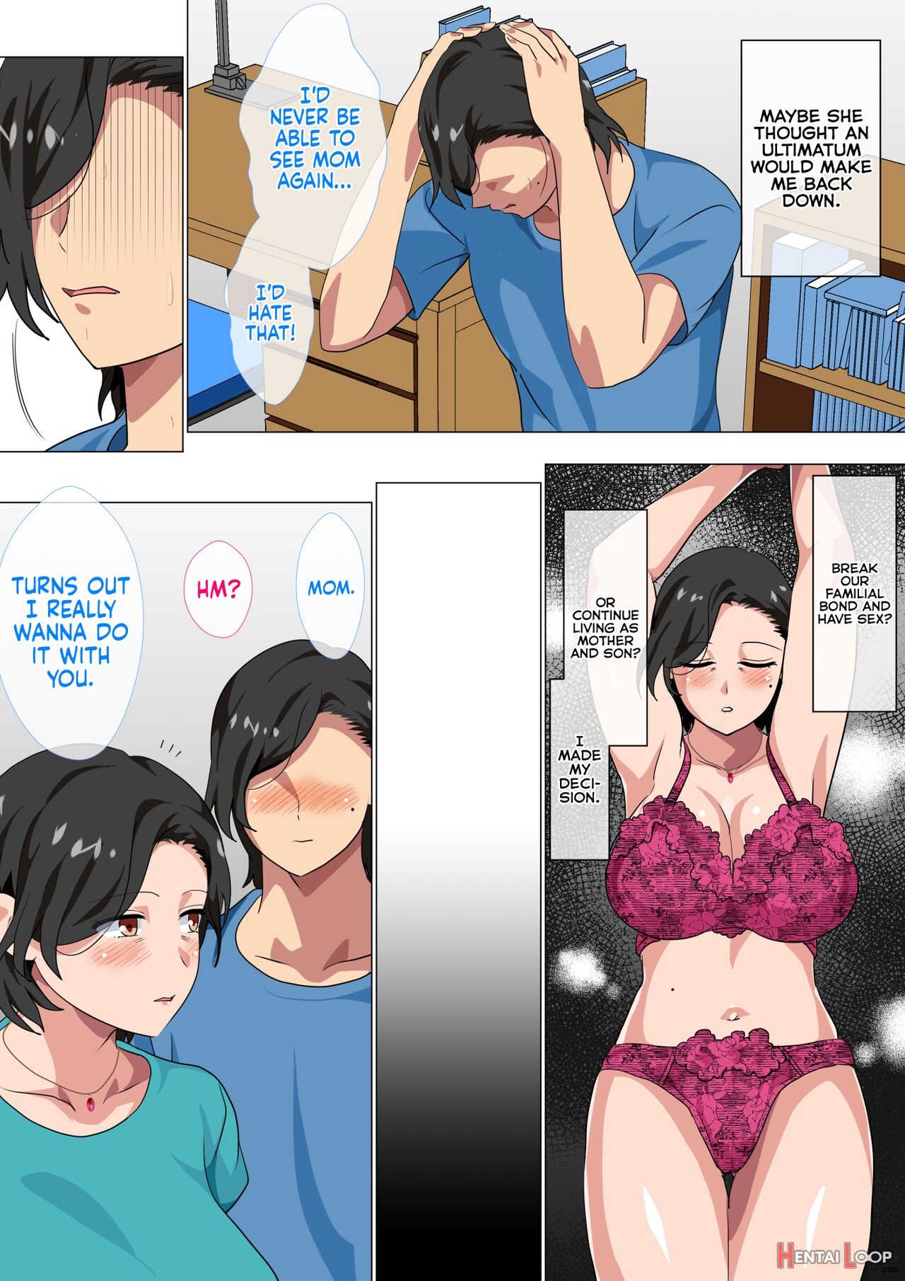 Hahaoya Ni Kokuhaku Shitara Ichinichi Dake Sex O Sasete Kureta Hanashi page 9