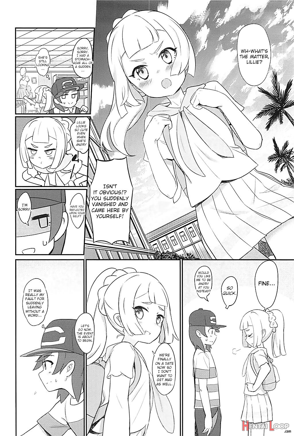Hajimete Lillie page 3