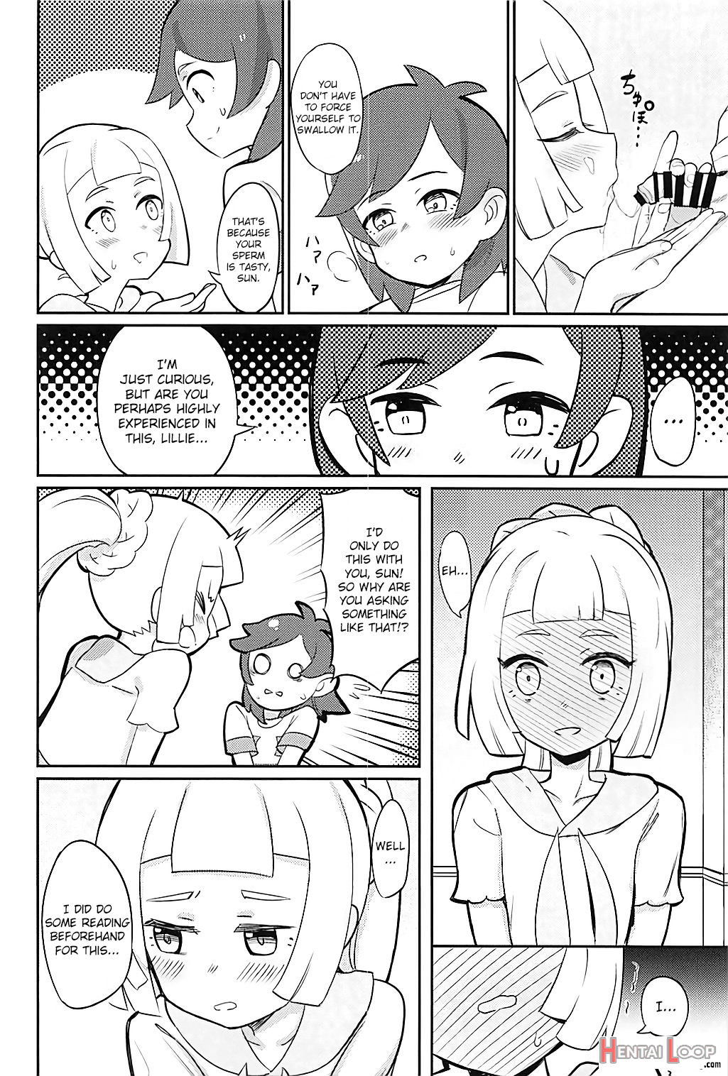 Hajimete Lillie page 9