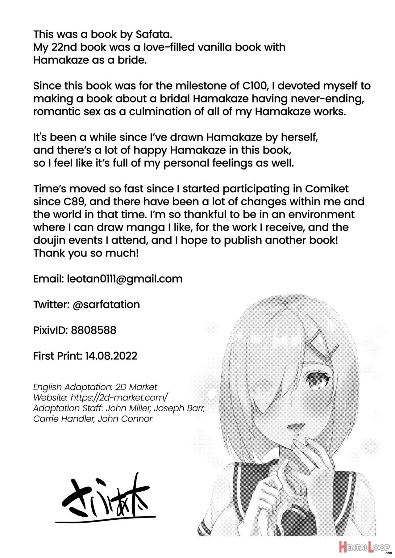 Hamakaze To Kekkon Suru Hi page 26