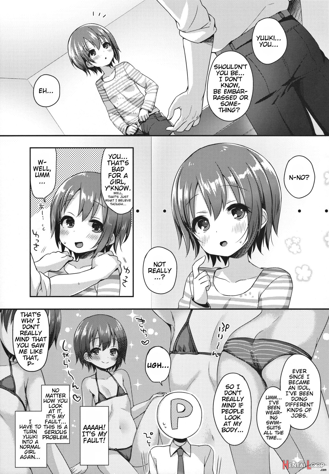 Hazukashigatte Yo Yuuki-chan! page 4