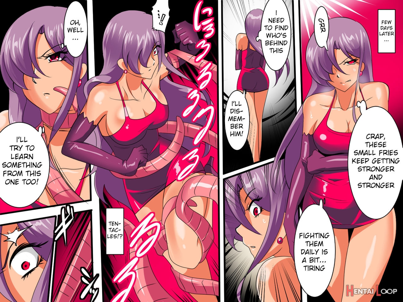 Heroine Harassment Venessa Ryona Hen page 21