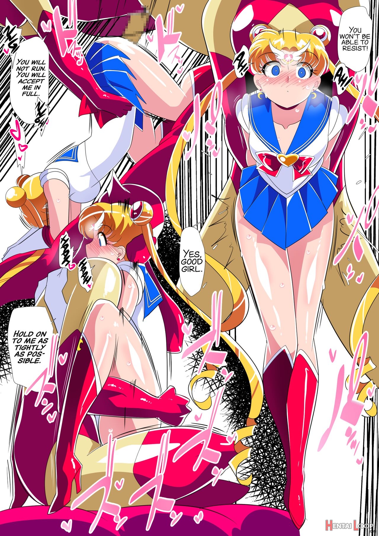 Heroine Lose Bishoujo Senshi Saimin Kyousei Fella page 13