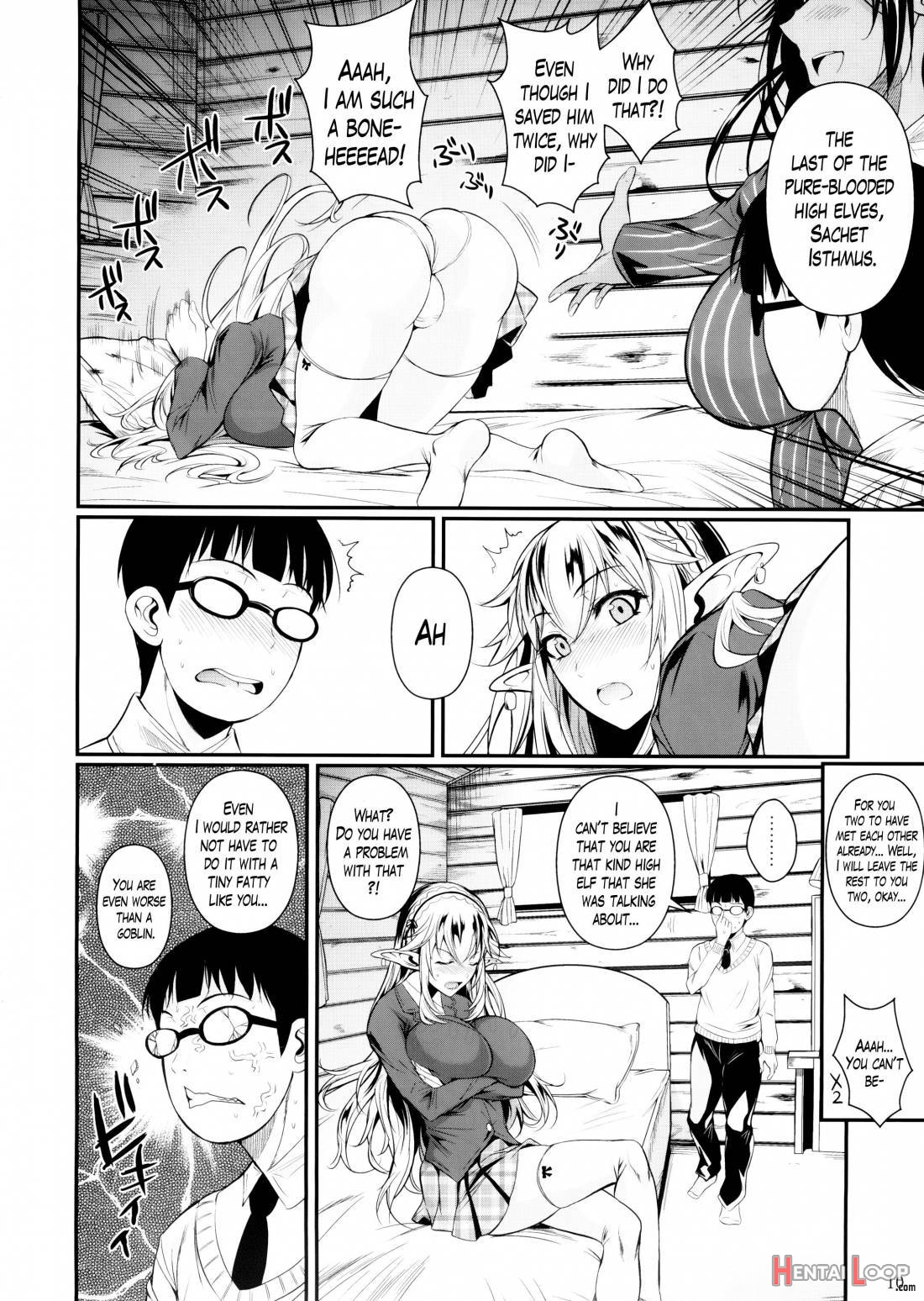 High Elf × High School page 9