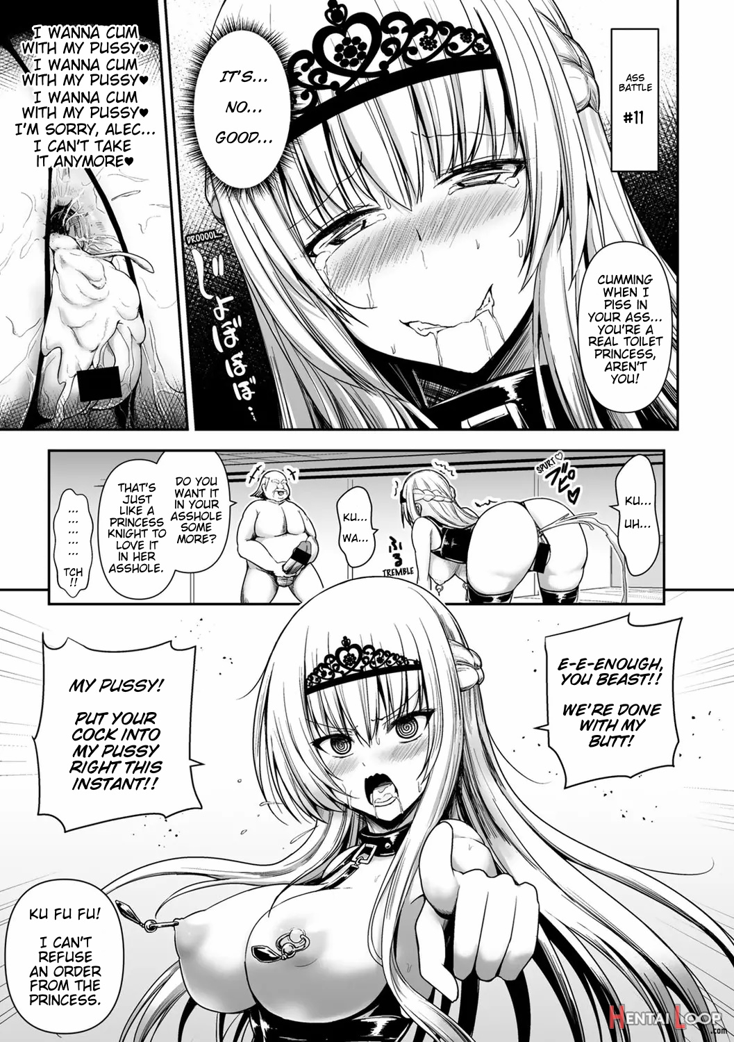 Himekishi Ga Otto No Tame Ni Kizoku To Ecchi Suru Hanashi page 19