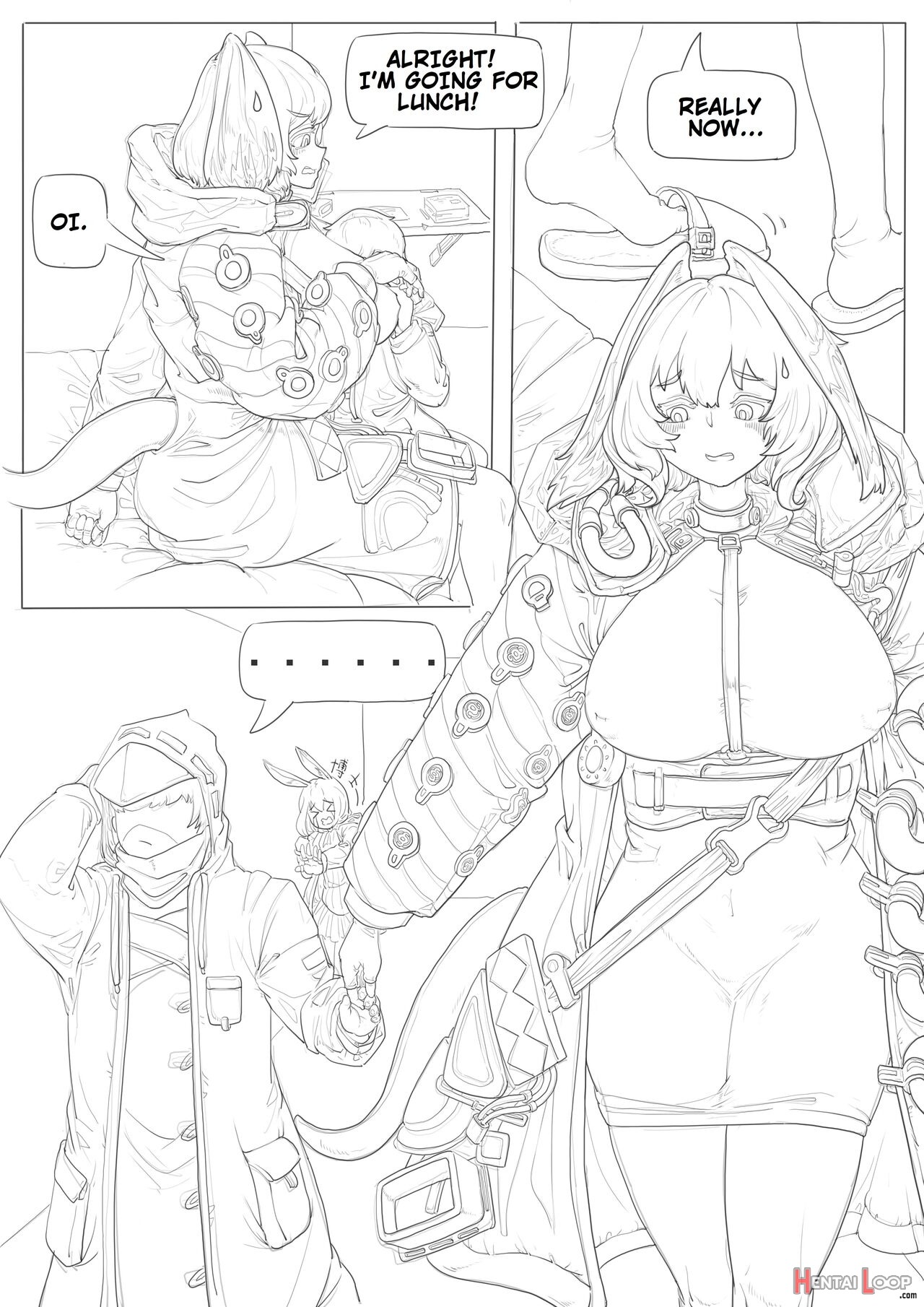 Holhaya And The Doctor's Caressing Routine [english) page 4