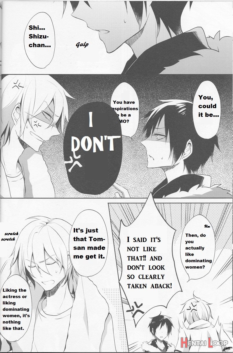 I Know Shizu-chan's Secret!? page 11