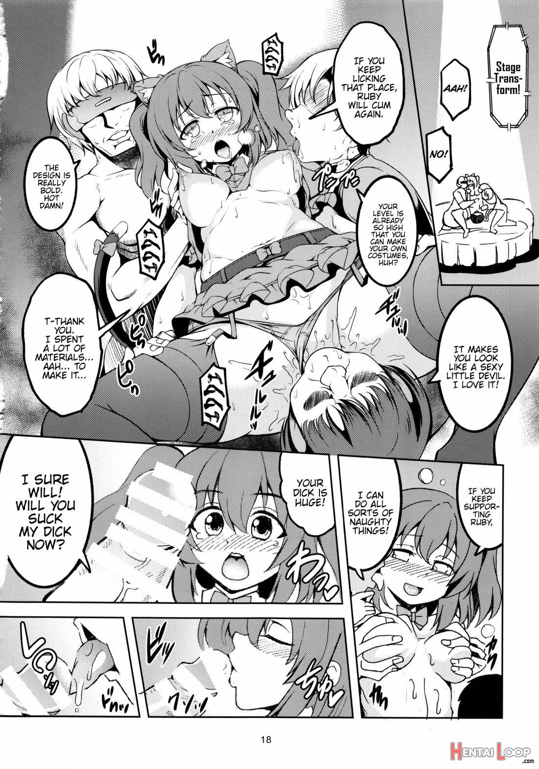 Idol Saiin Rakuen Vr Case1 Kurosawa Ruby page 19