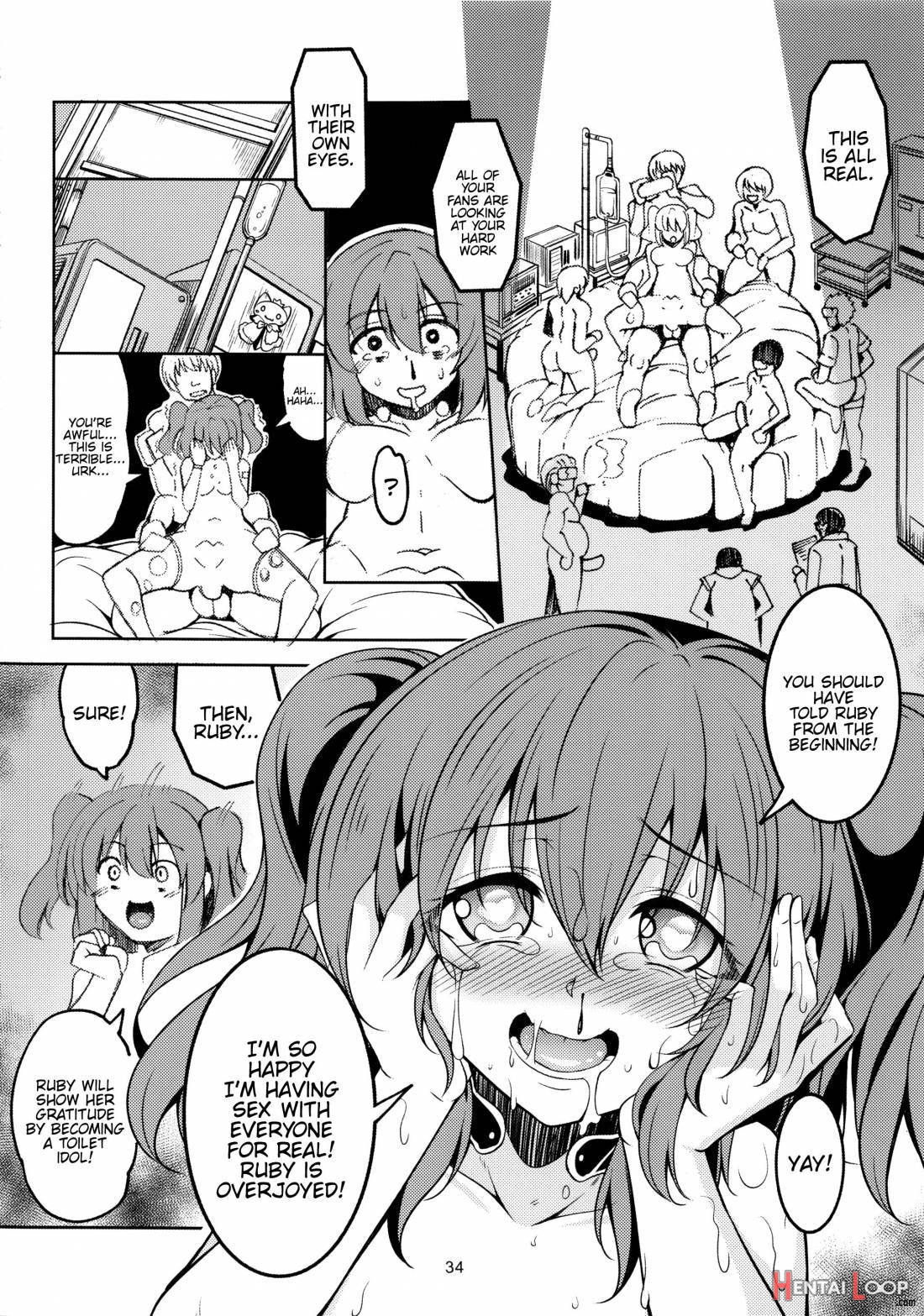 Idol Saiin Rakuen Vr Case1 Kurosawa Ruby page 35