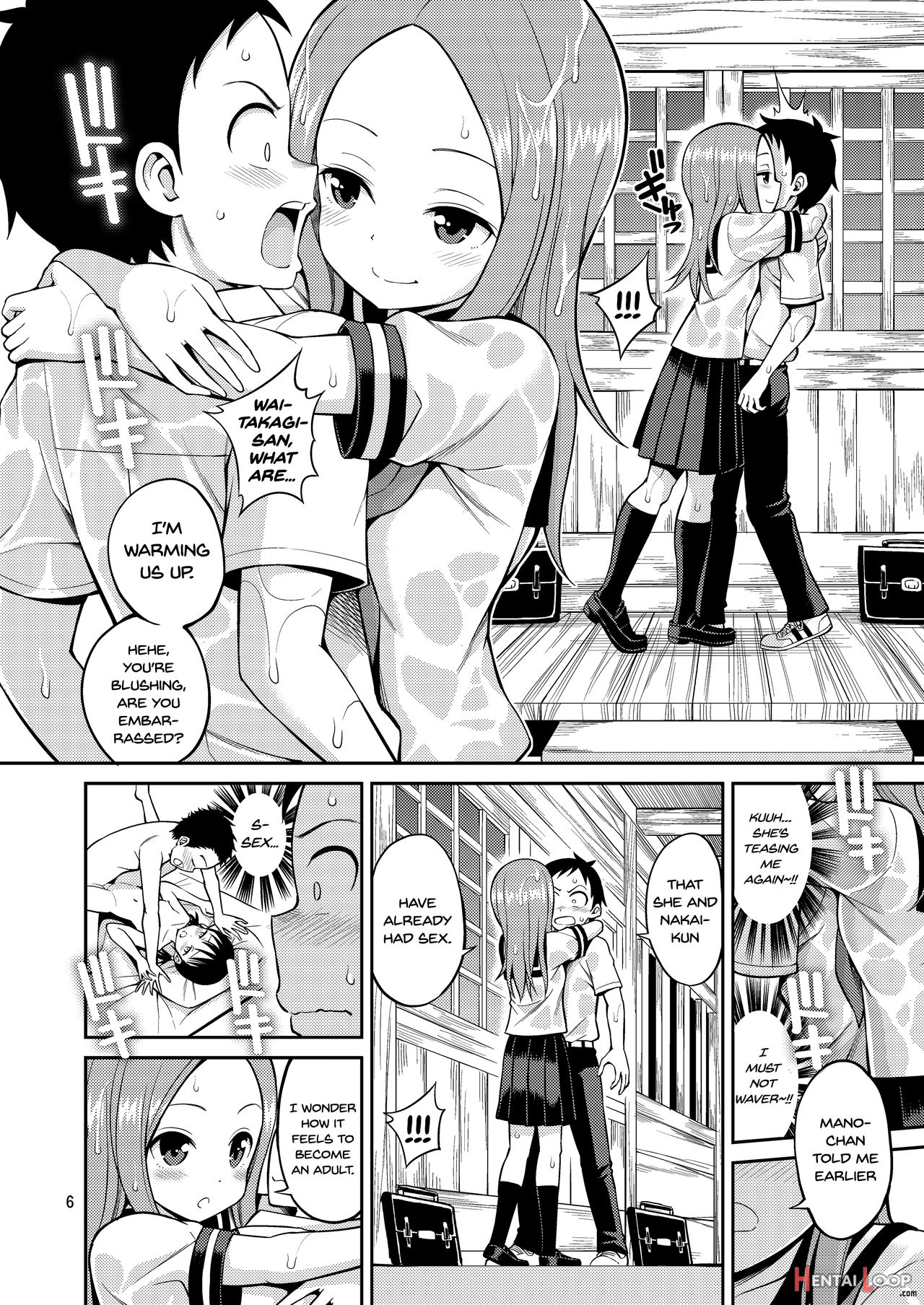 Ijikuri Jouzu No Takagi-san – Decensored page 4