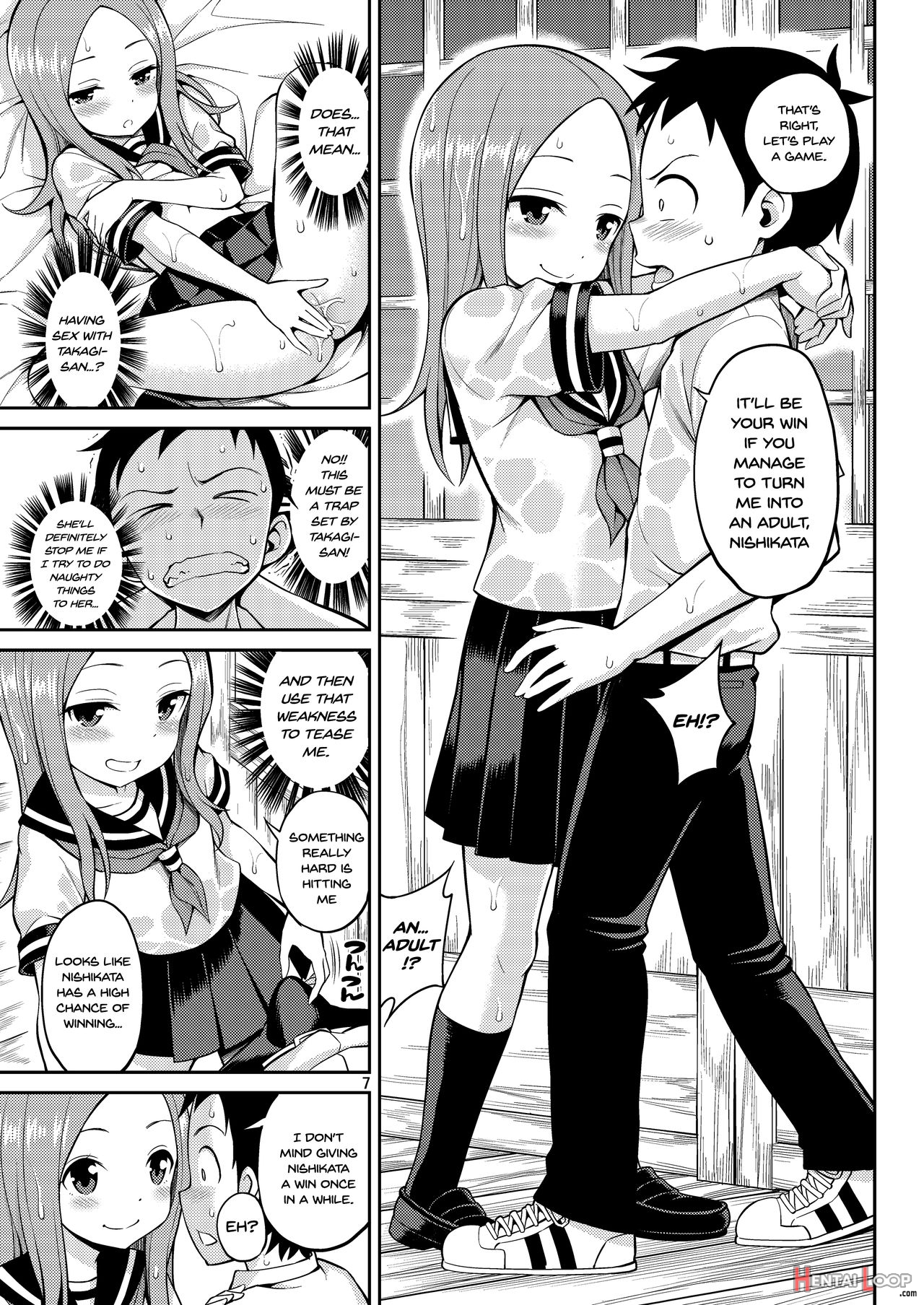 Ijikuri Jouzu No Takagi-san – Decensored page 5