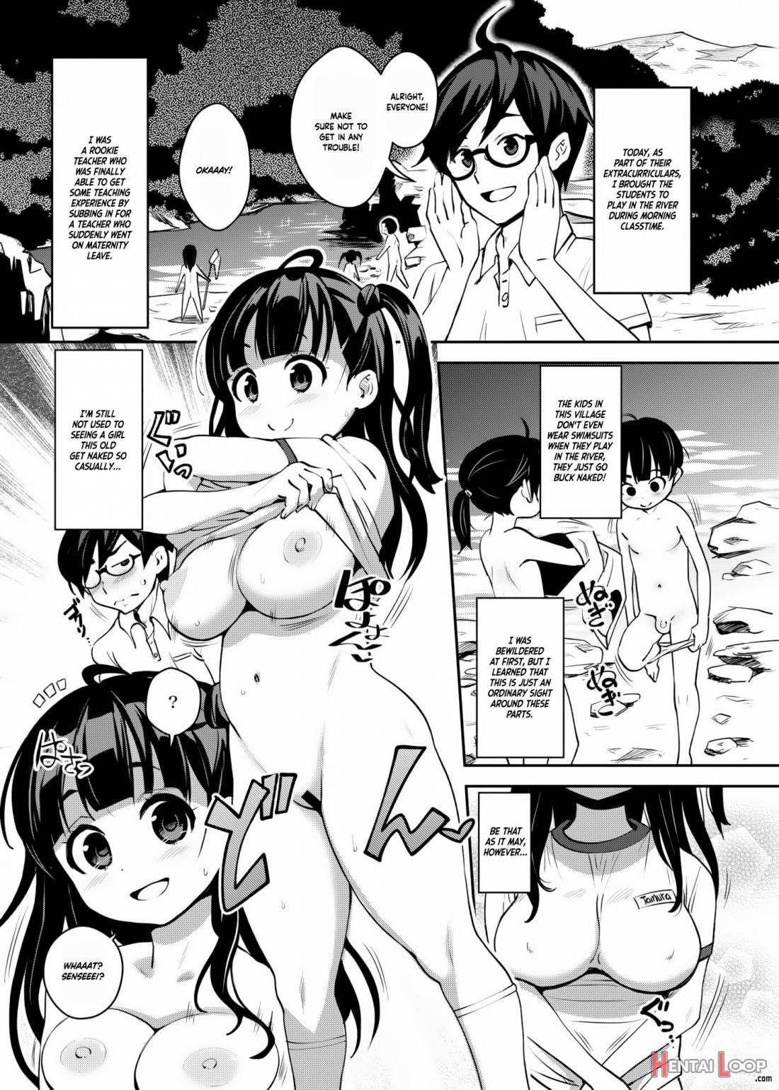 Inakax 2! Osoto De Aokan & Kyoushitsu Ecchi Hen page 2