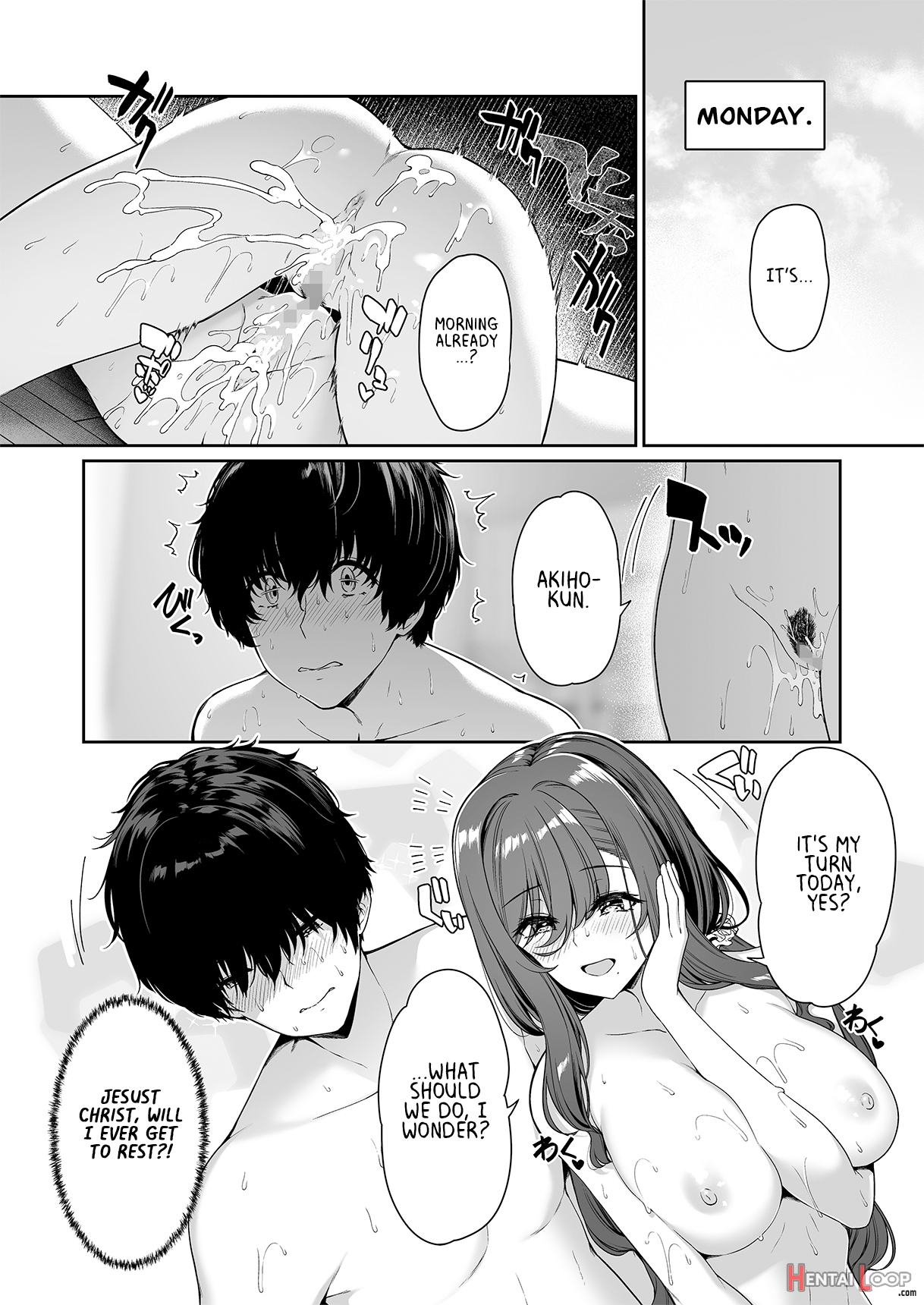Incha Couple Ga You Gal-tachi To Sex Training Suru Hanashi 4 page 54