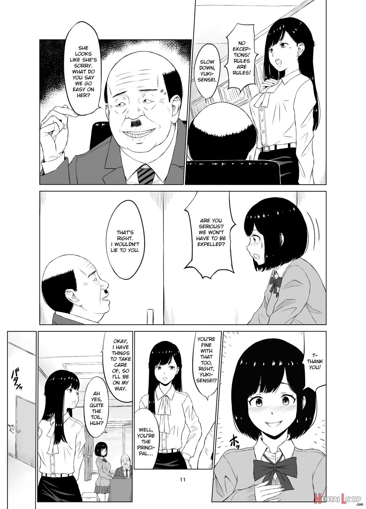 Inwai Kakei Gakuen ~nerawareta Couple~ page 12