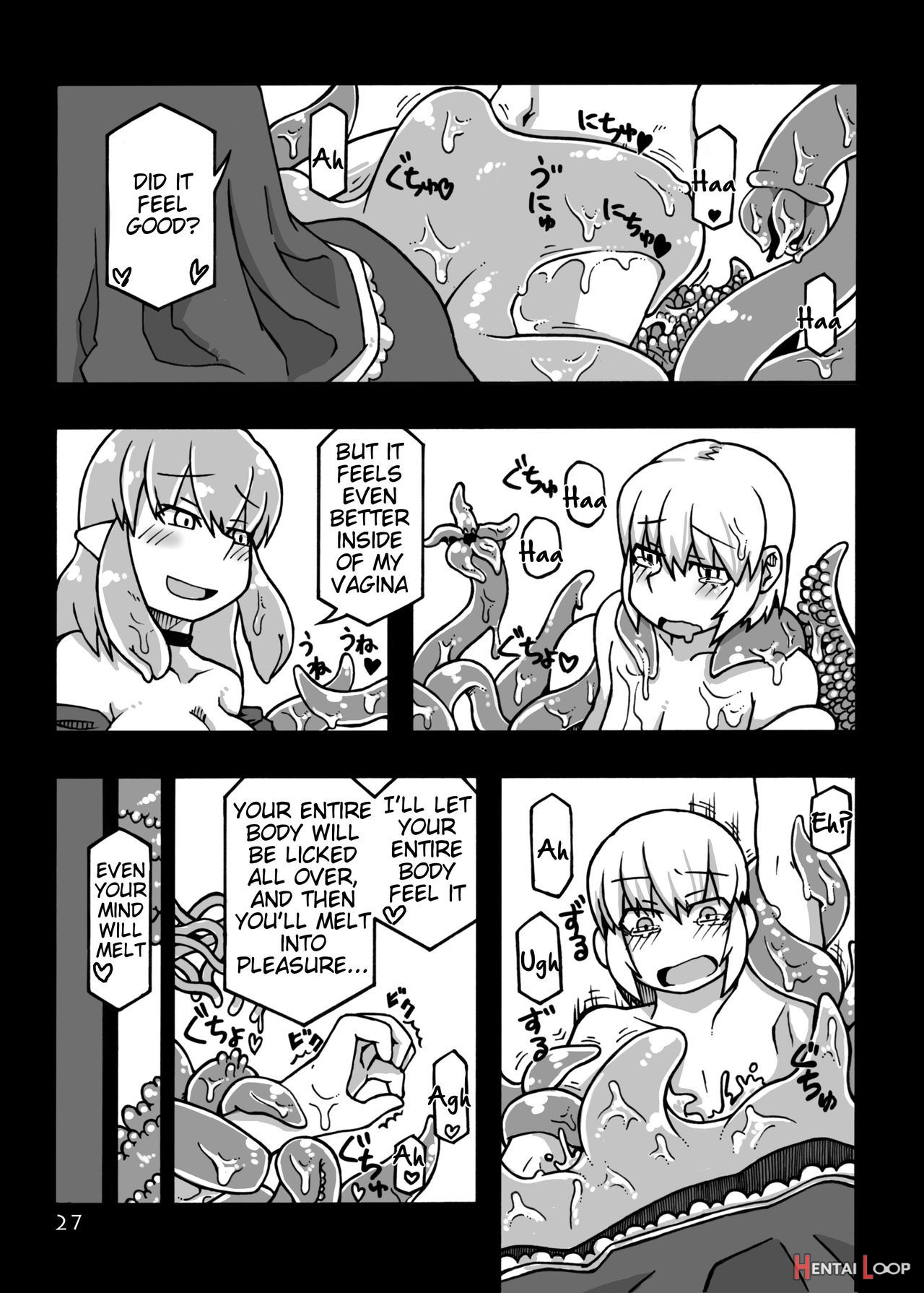 Jingai Shoukan Hon - The Monster Girls Brothel page 28