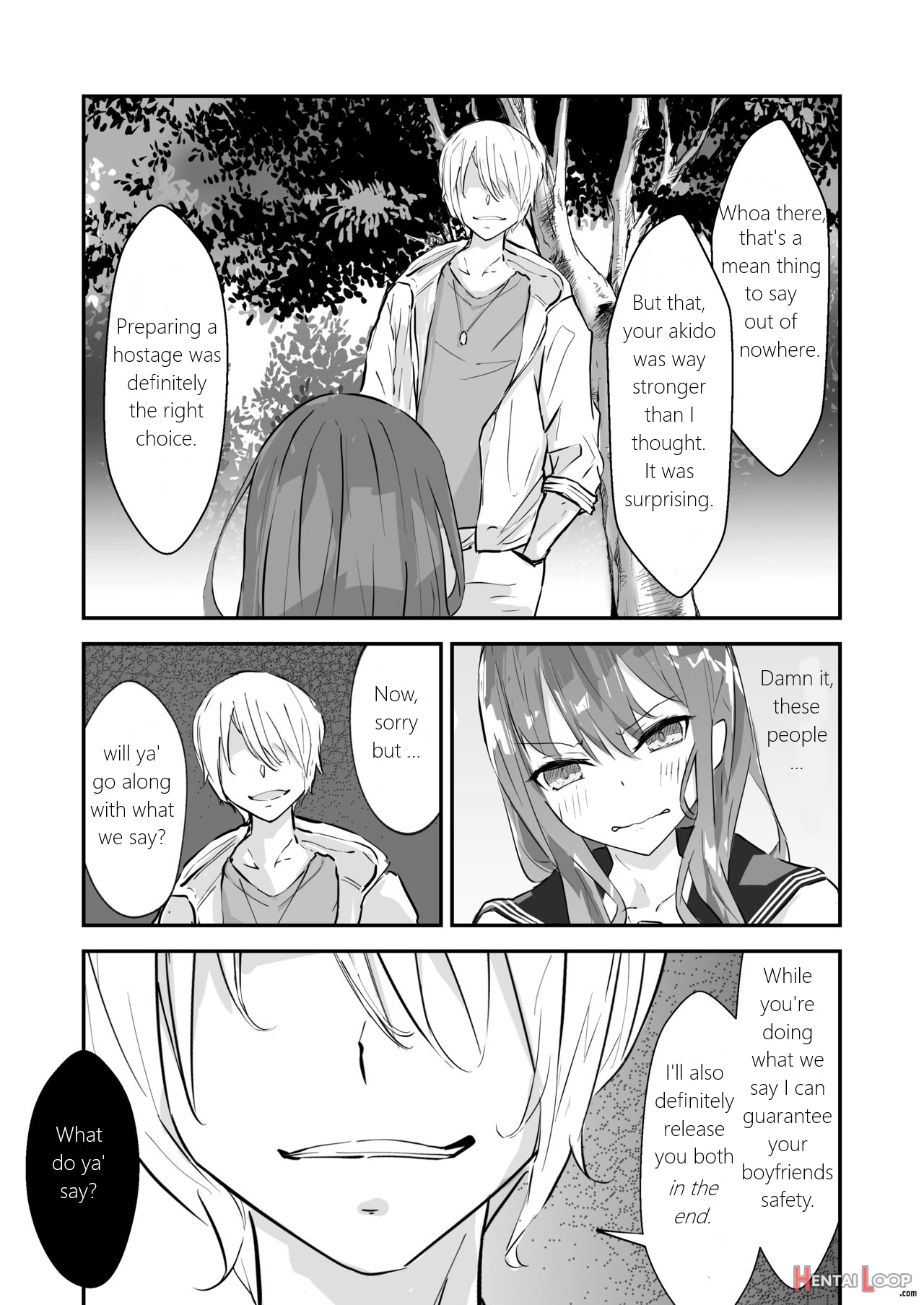 Jk Kuppuku Kousoku ~aikidou Shoujo Ga Maketa Hi~ page 11