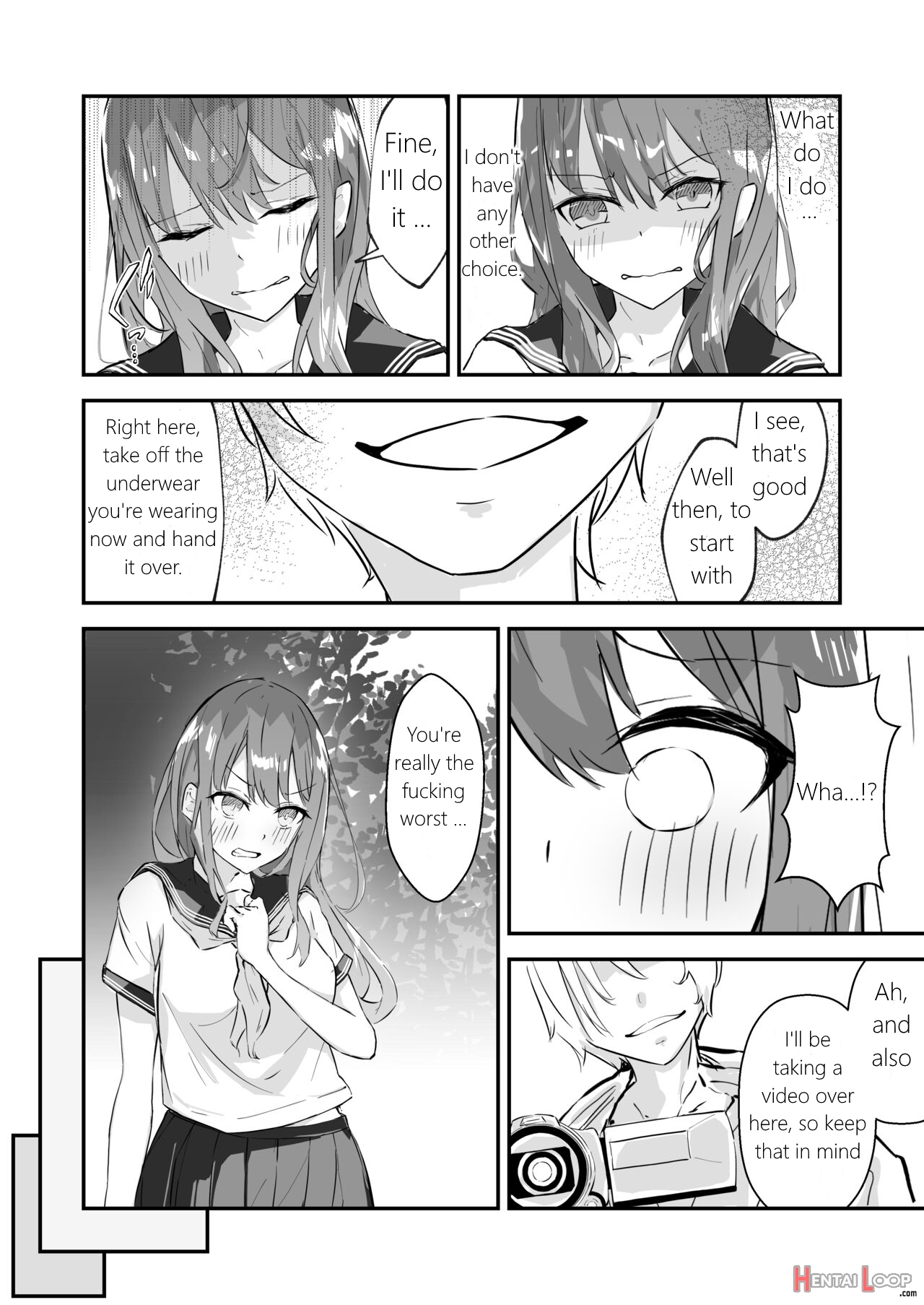 Jk Kuppuku Kousoku ~aikidou Shoujo Ga Maketa Hi~ page 12