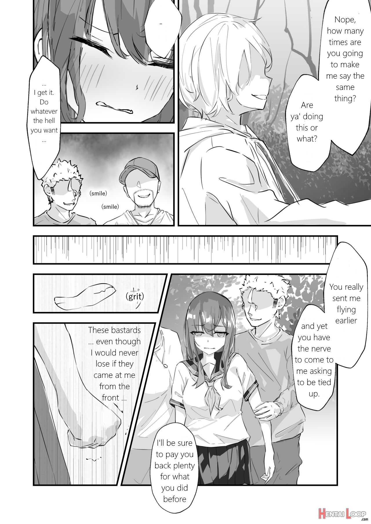 Jk Kuppuku Kousoku ~aikidou Shoujo Ga Maketa Hi~ page 18