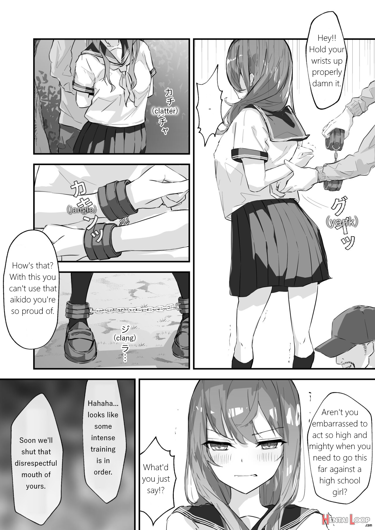 Jk Kuppuku Kousoku ~aikidou Shoujo Ga Maketa Hi~ page 19