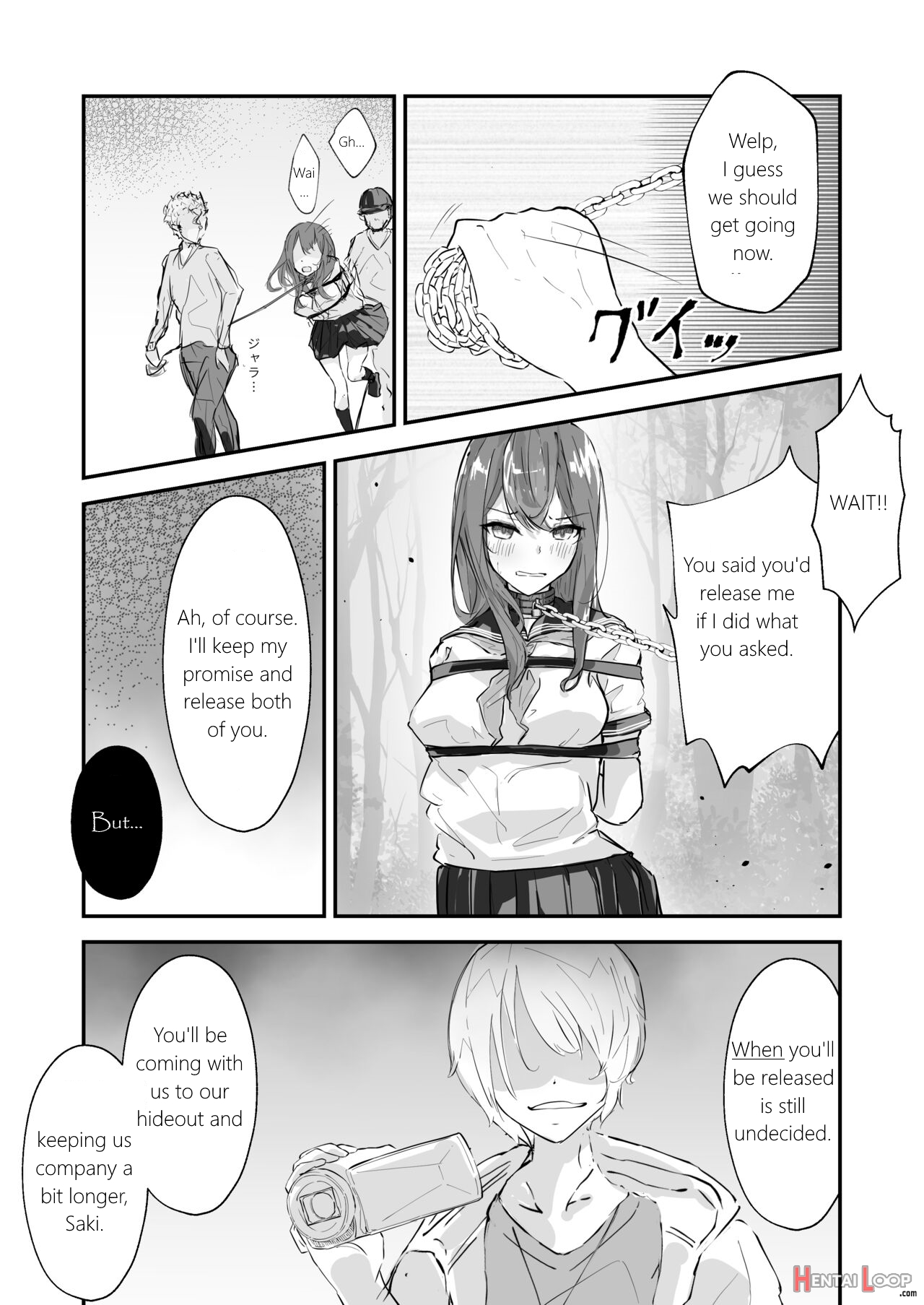 Jk Kuppuku Kousoku ~aikidou Shoujo Ga Maketa Hi~ page 35