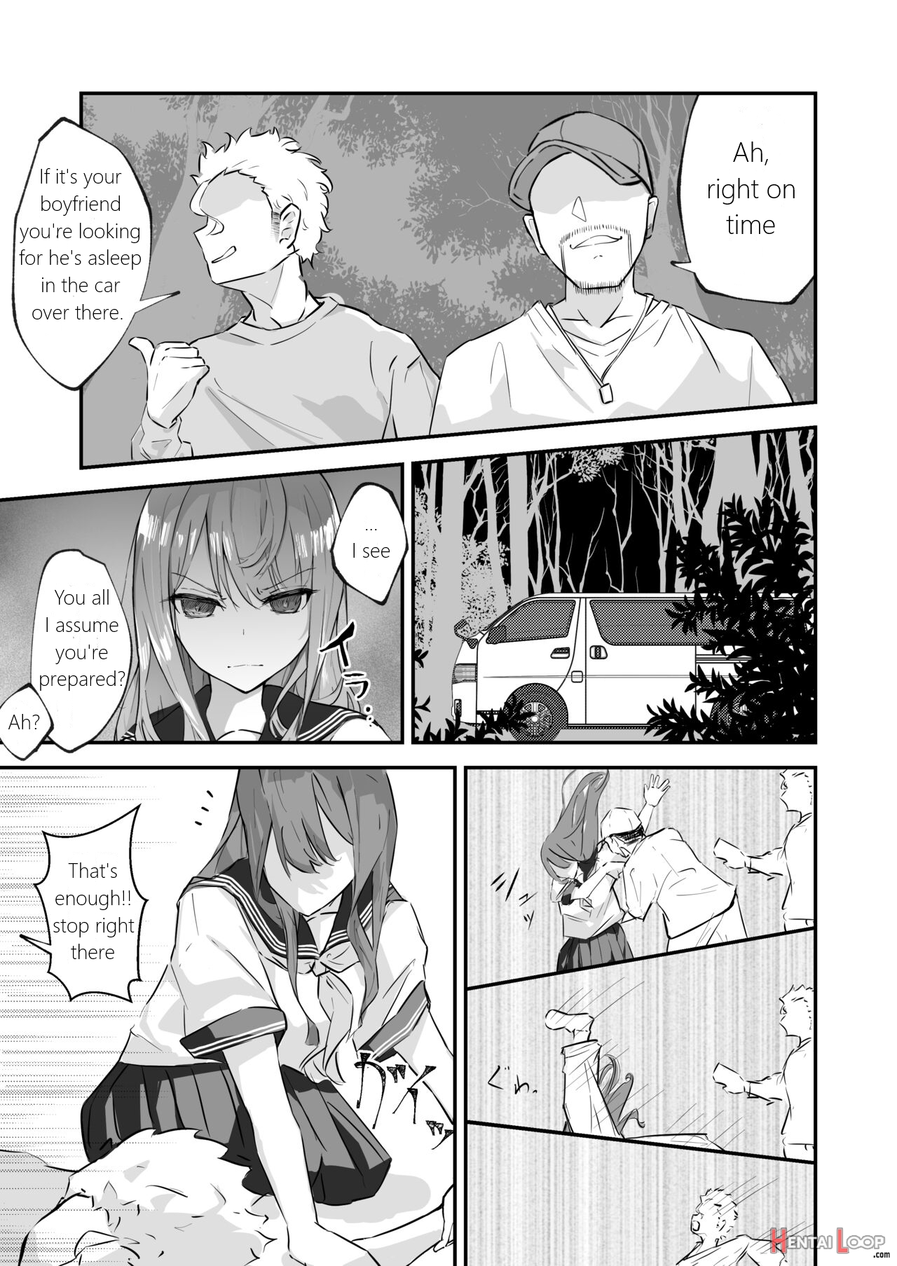 Jk Kuppuku Kousoku ~aikidou Shoujo Ga Maketa Hi~ page 9