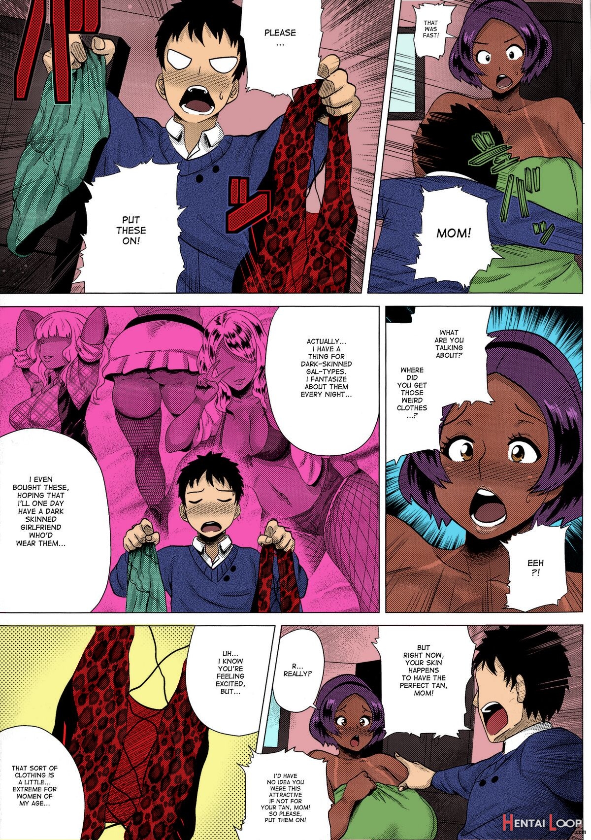 Juku Gal Mama Yukie – Colorized page 3