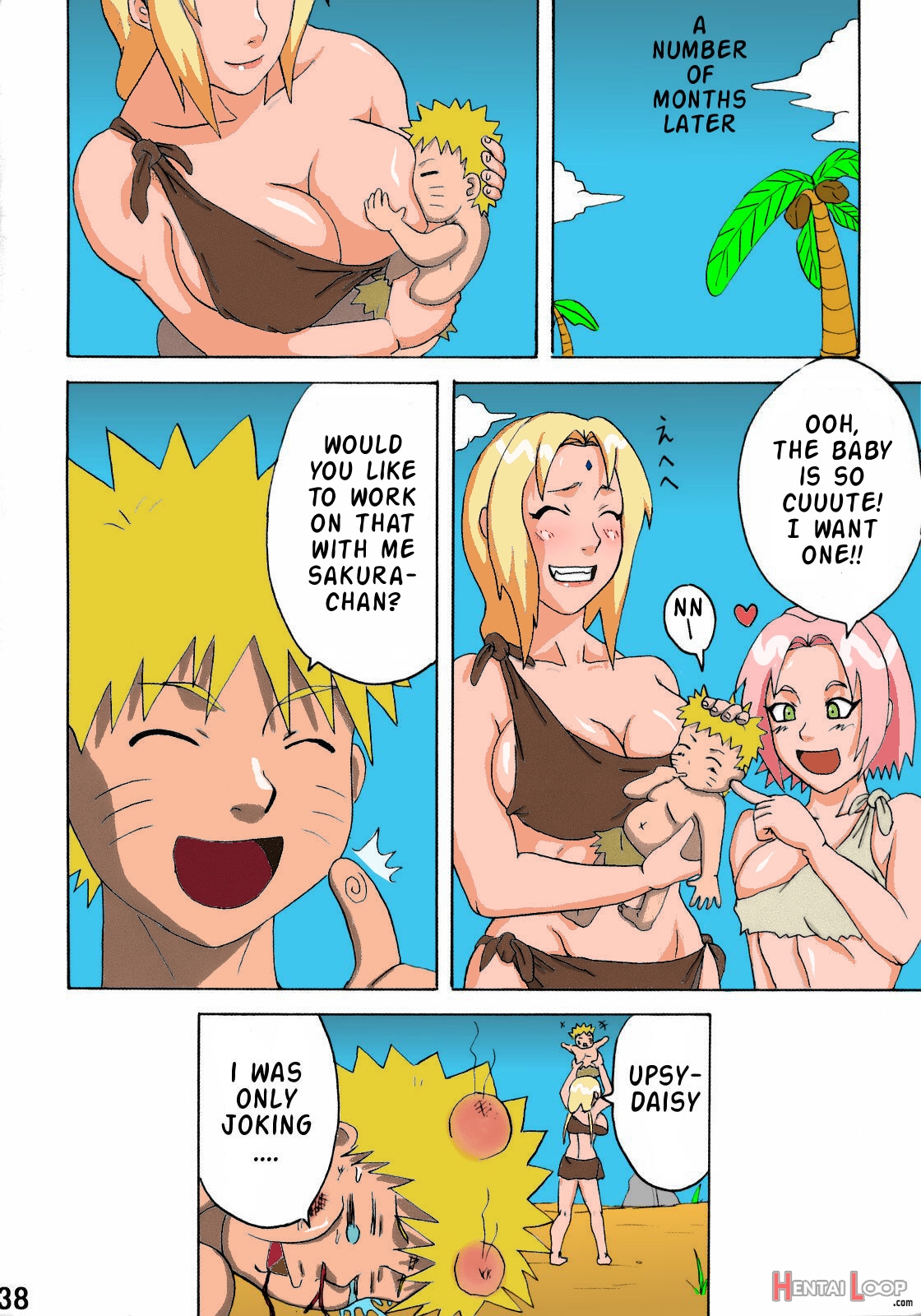 Jungle De Ikou! – Colorized page 39