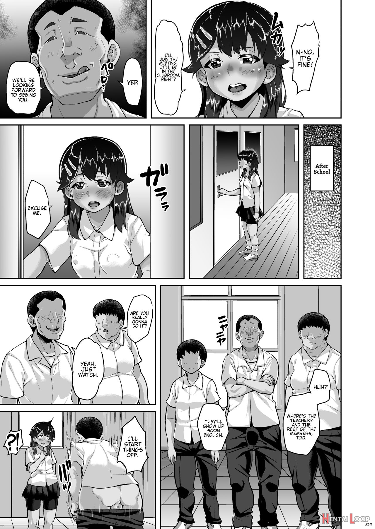 Kaede-chan No Anji De Love Hame Club~ojisan-tachi Ga Saimin Tsukatte Bishoujo Ni Tanetsuke Kyousou~ page 32