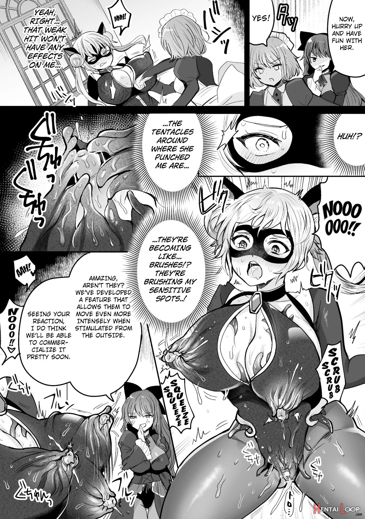 Kaitou Lady Cat ~shokushukan To Onna Shujin No Inbou~ page 12