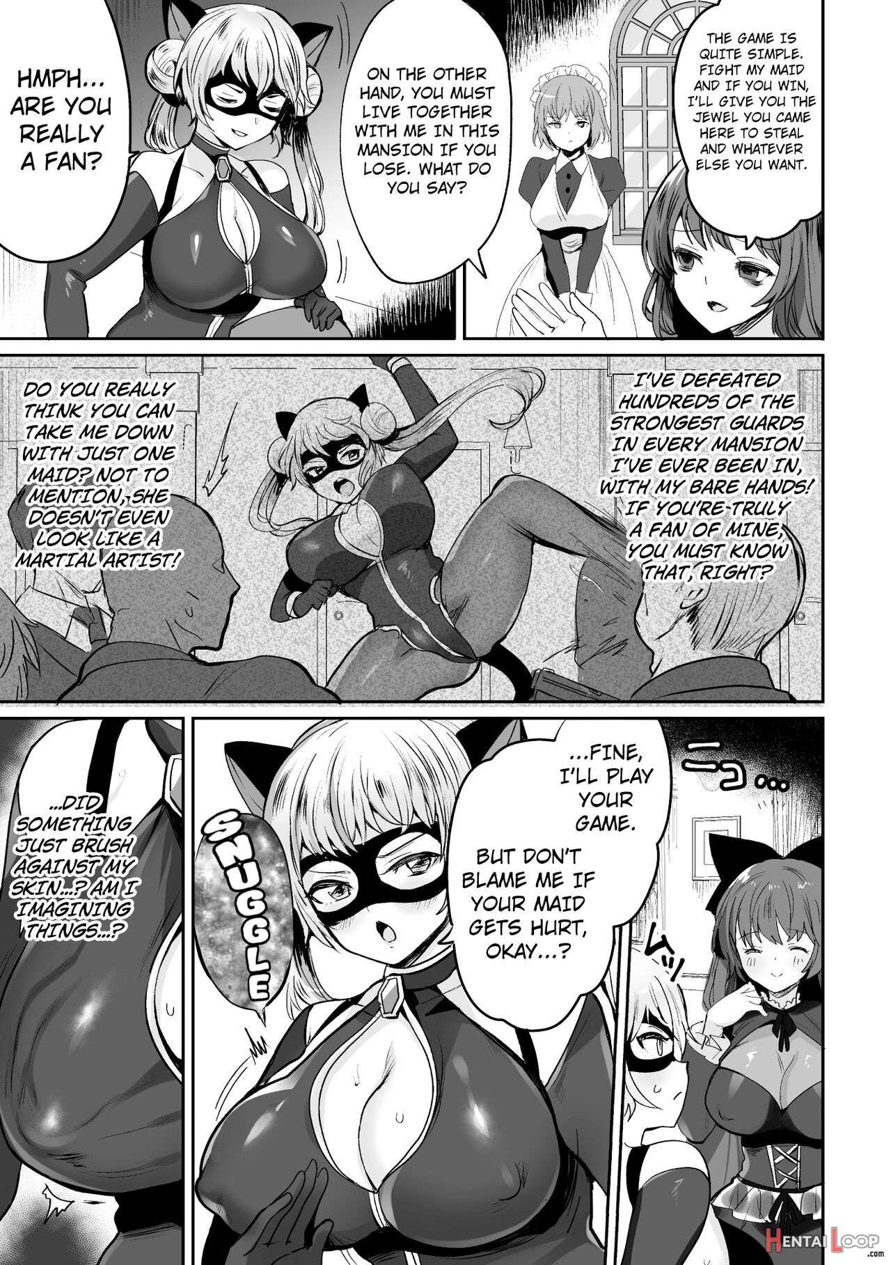 Kaitou Lady Cat ~shokushukan To Onna Shujin No Inbou~ page 5