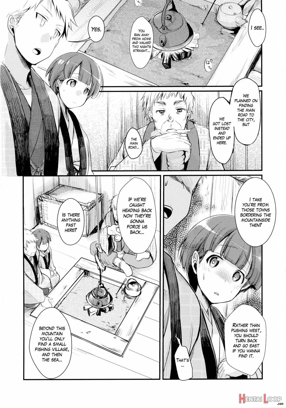 Kakeochi Shoujo Netorare ~yukizuri Ni Saku Sumire~ page 5