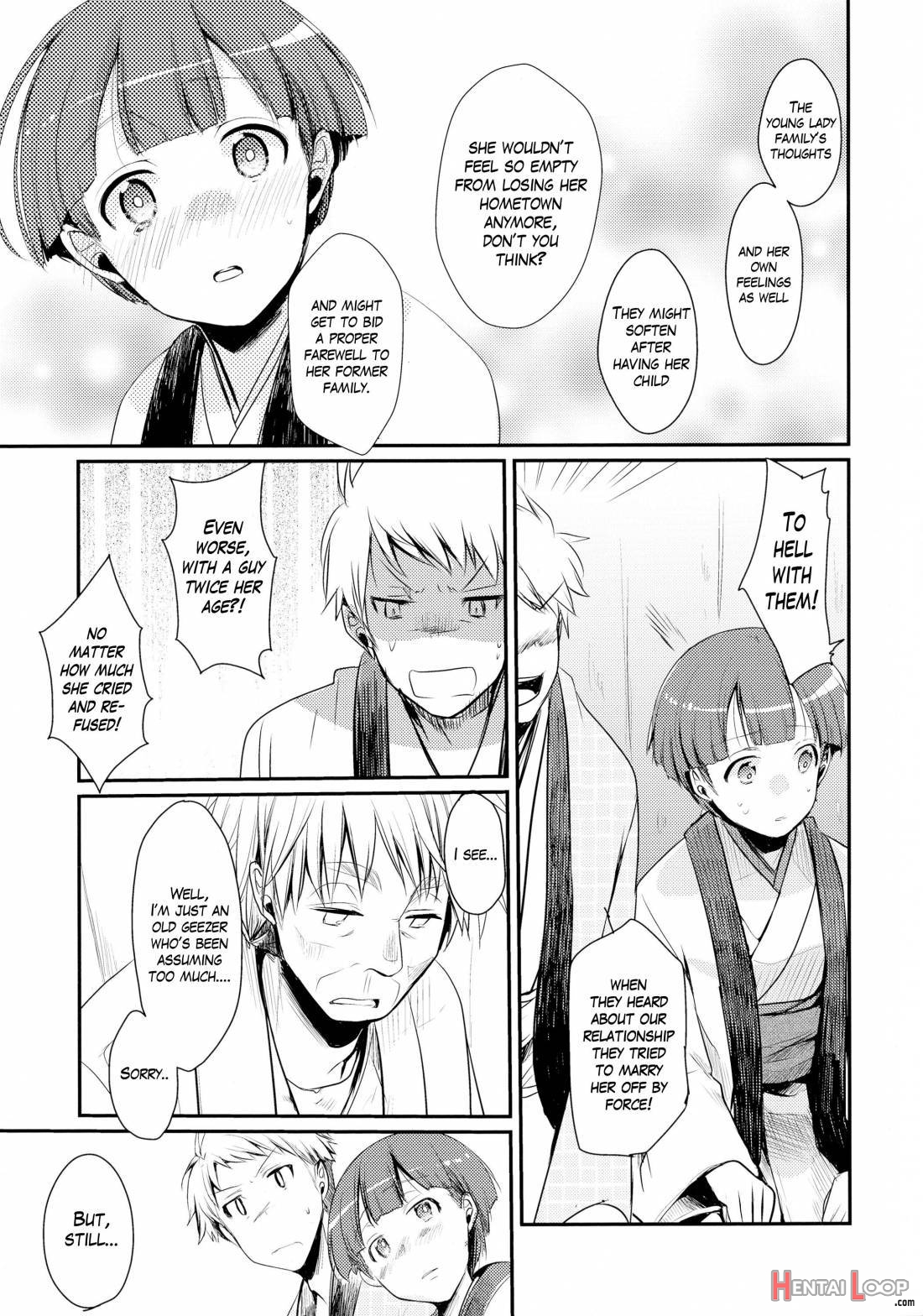 Kakeochi Shoujo Netorare ~yukizuri Ni Saku Sumire~ page 8