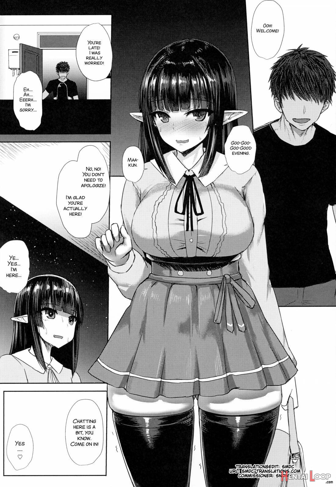 Kanojo (elf) No Shiri No Ana Ga Gabagaba Na Riyuu page 3